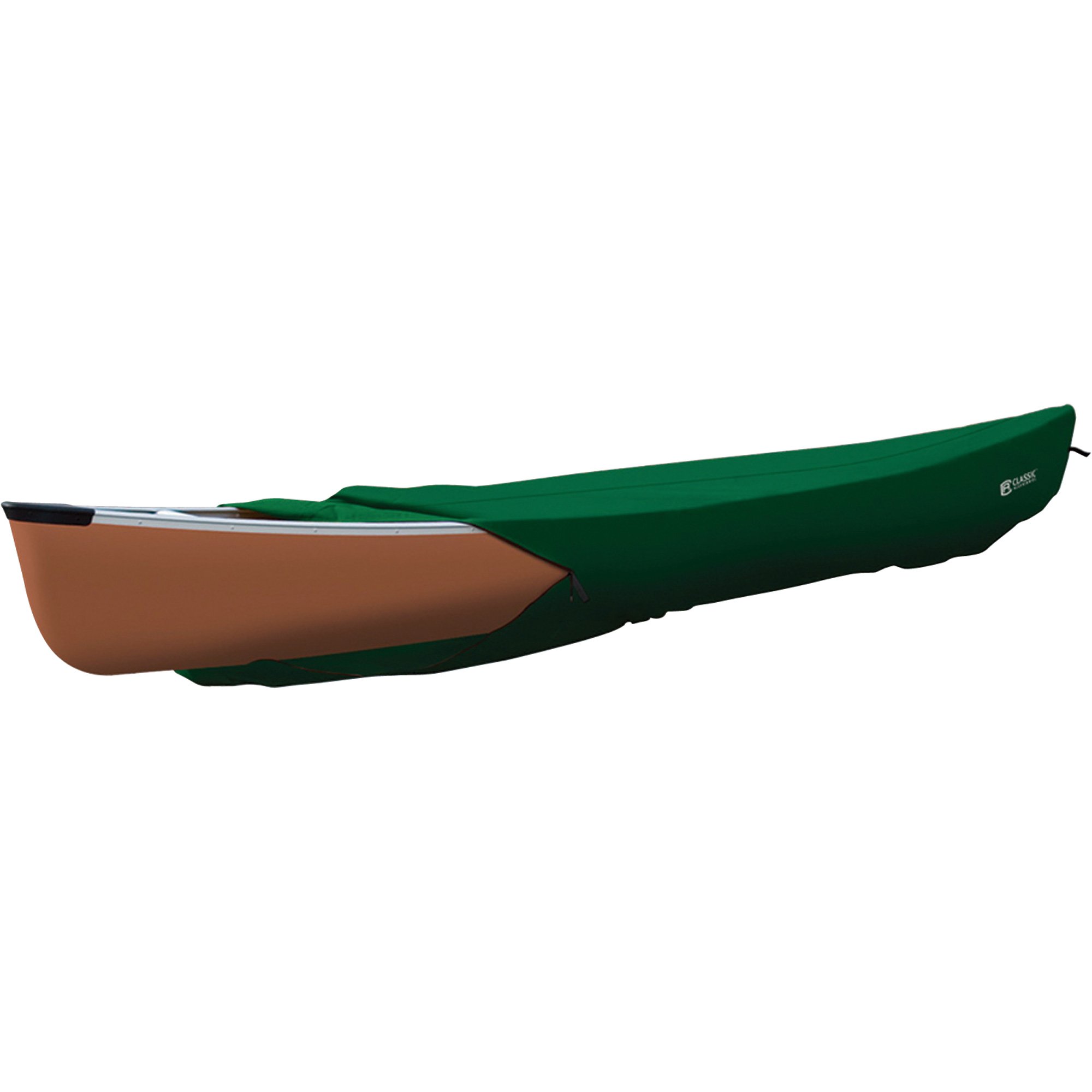 Classic Accessories Canoe/Kayak Cover — Green, Fits Up to 16ft.L Canoes/Kayaks  (Beam Width to 110in.), Model# 82334