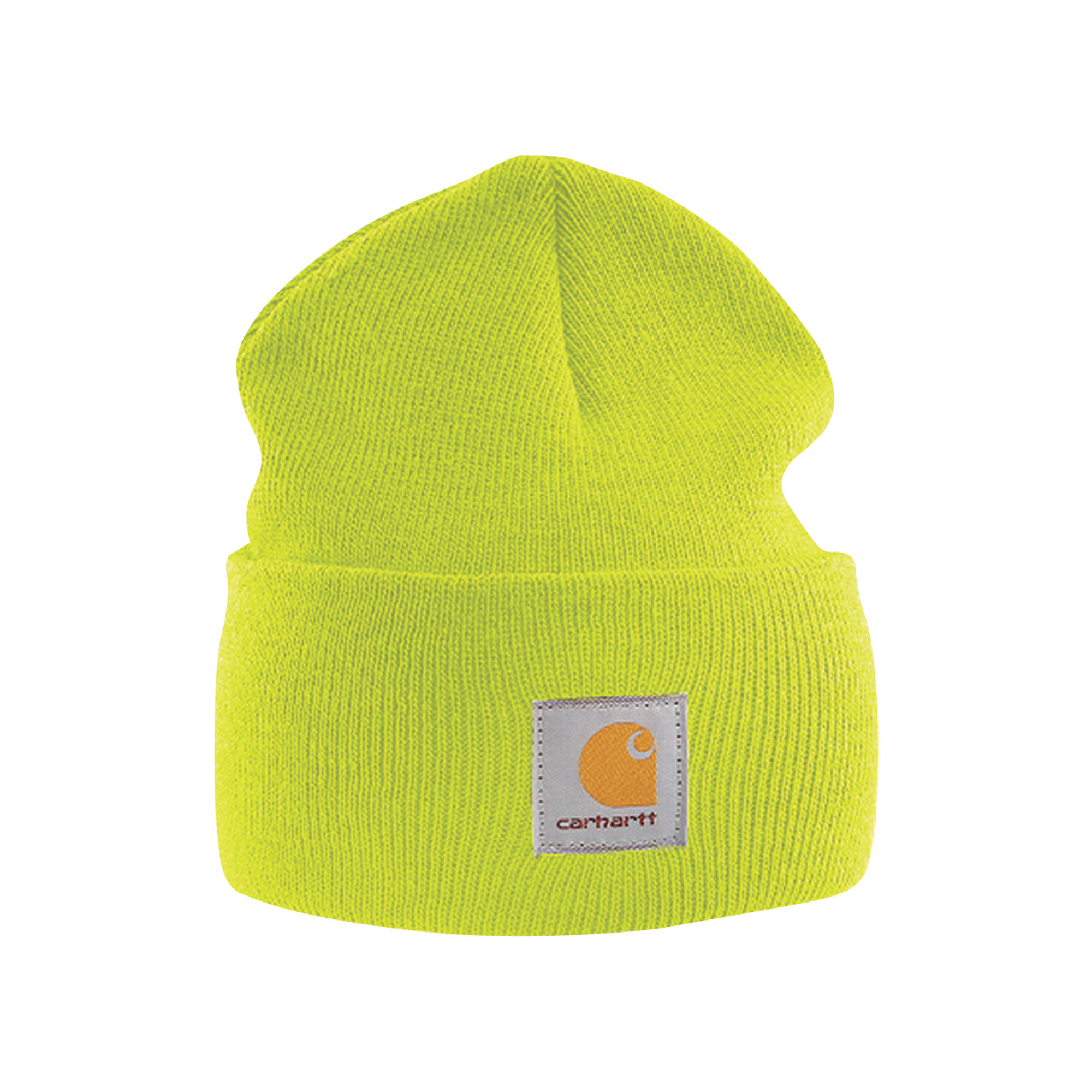 Carhartt Men's Acrylic Watch Hat - Lime, Model# A18 | Northern Tool