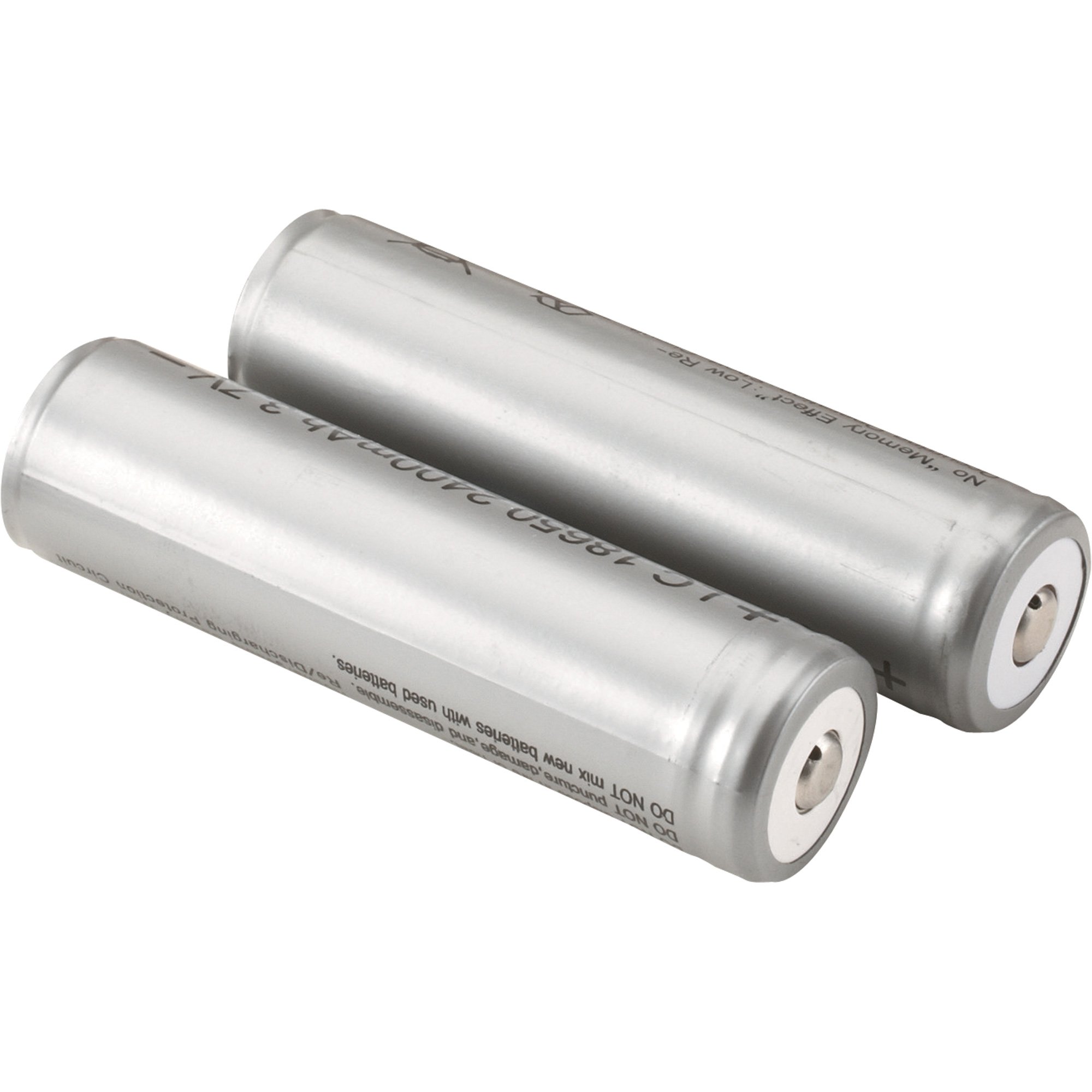 Rechargeable Lithium Ion Batteries — 18650, Includes Two, Model# 2PK18650RTL