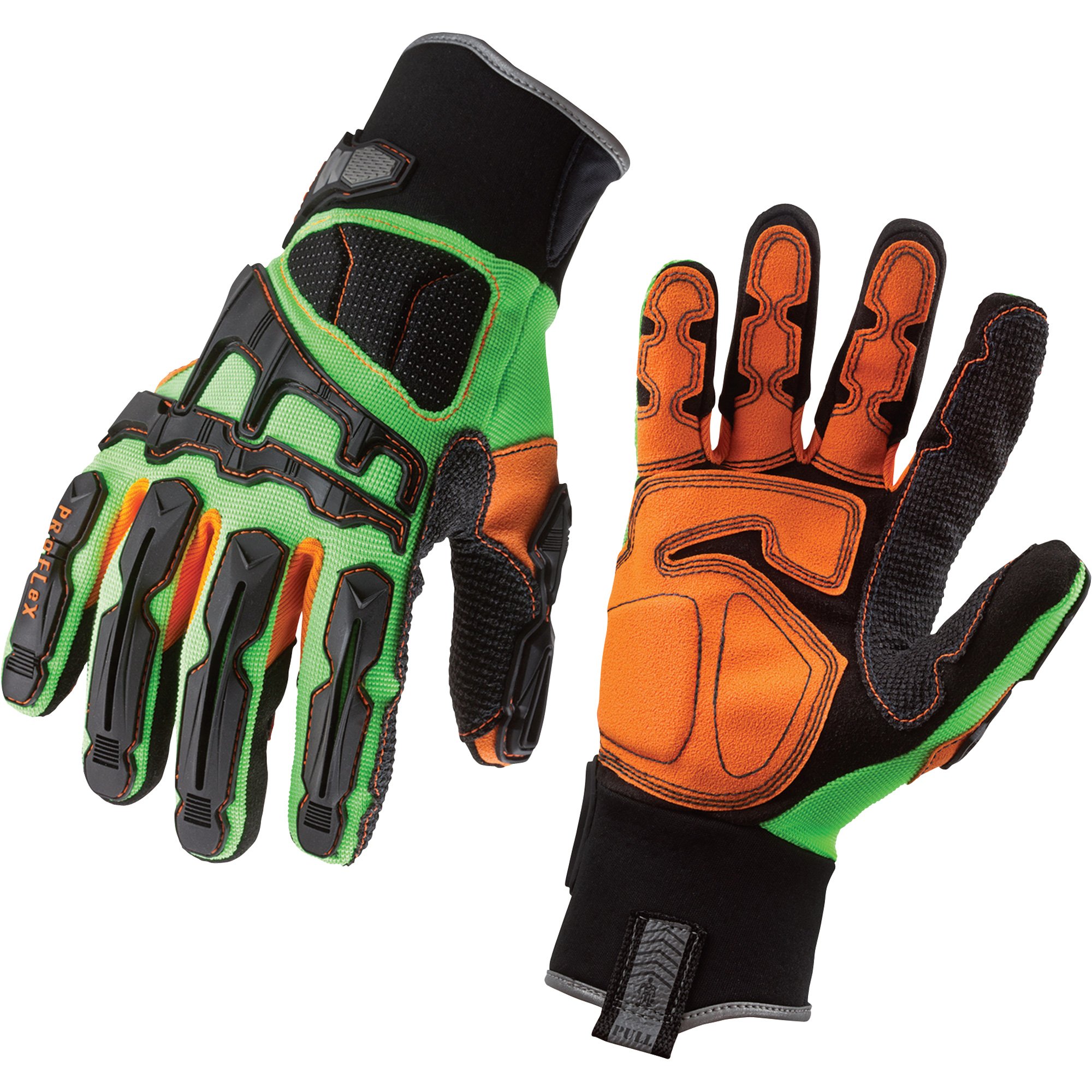 Ergodyne Men's ProFlex Dorsal Impact-Reducing Gloves - Large, Model ...