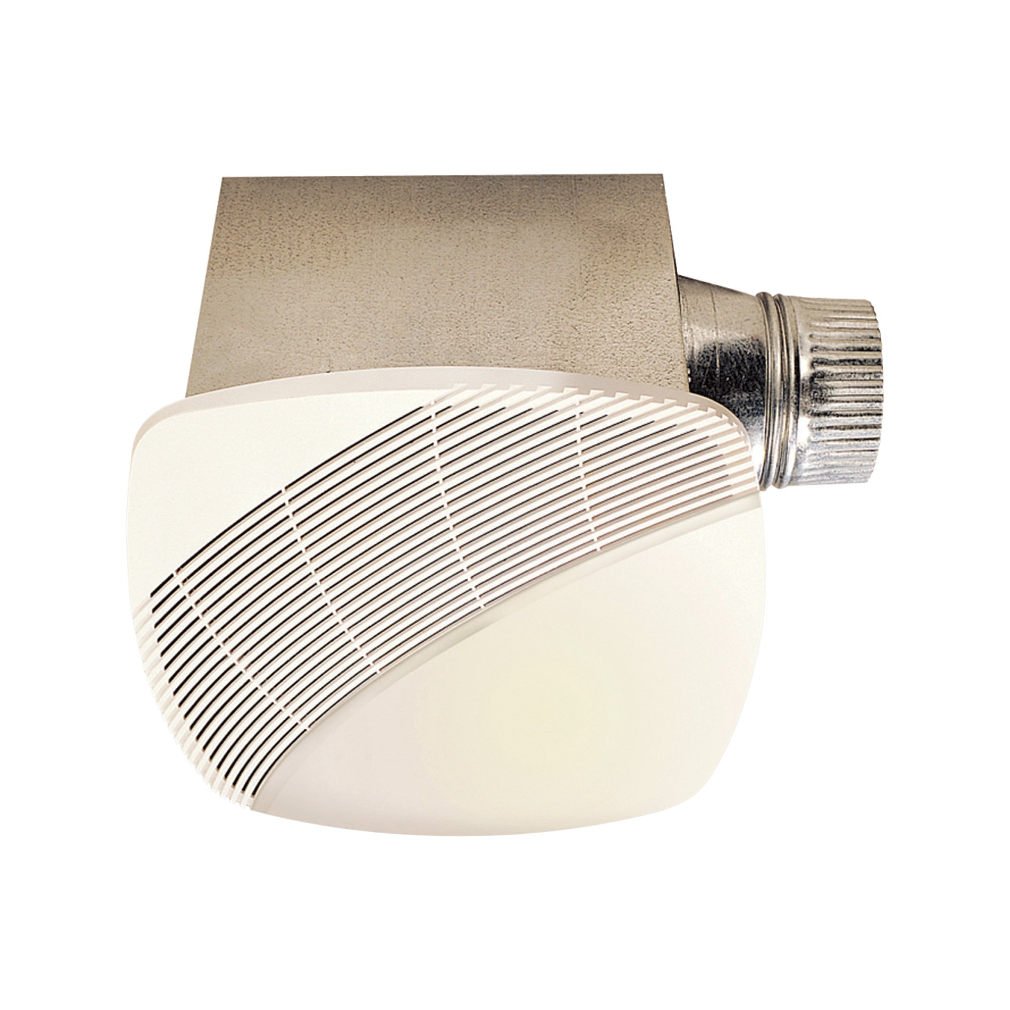 nuVent Bathroom Exhaust Fan with Light — 80 CFM, Model# NXSH80L
