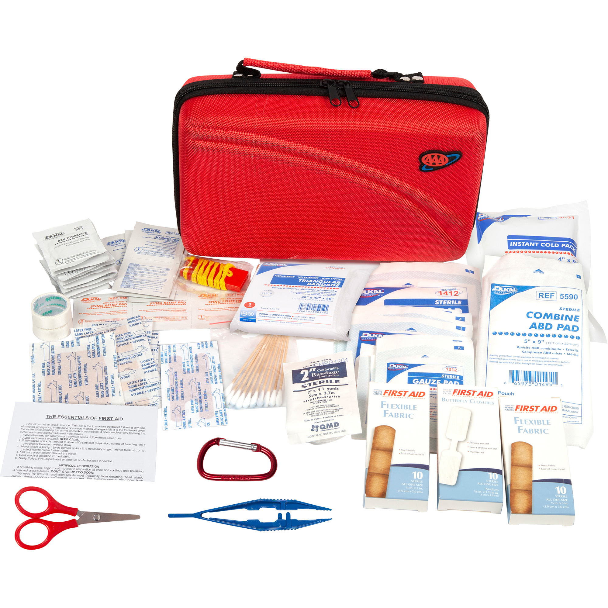 AAA Road Trip First Aid Kit, 121 Pcs., Model# 4180AAA | Northern Tool