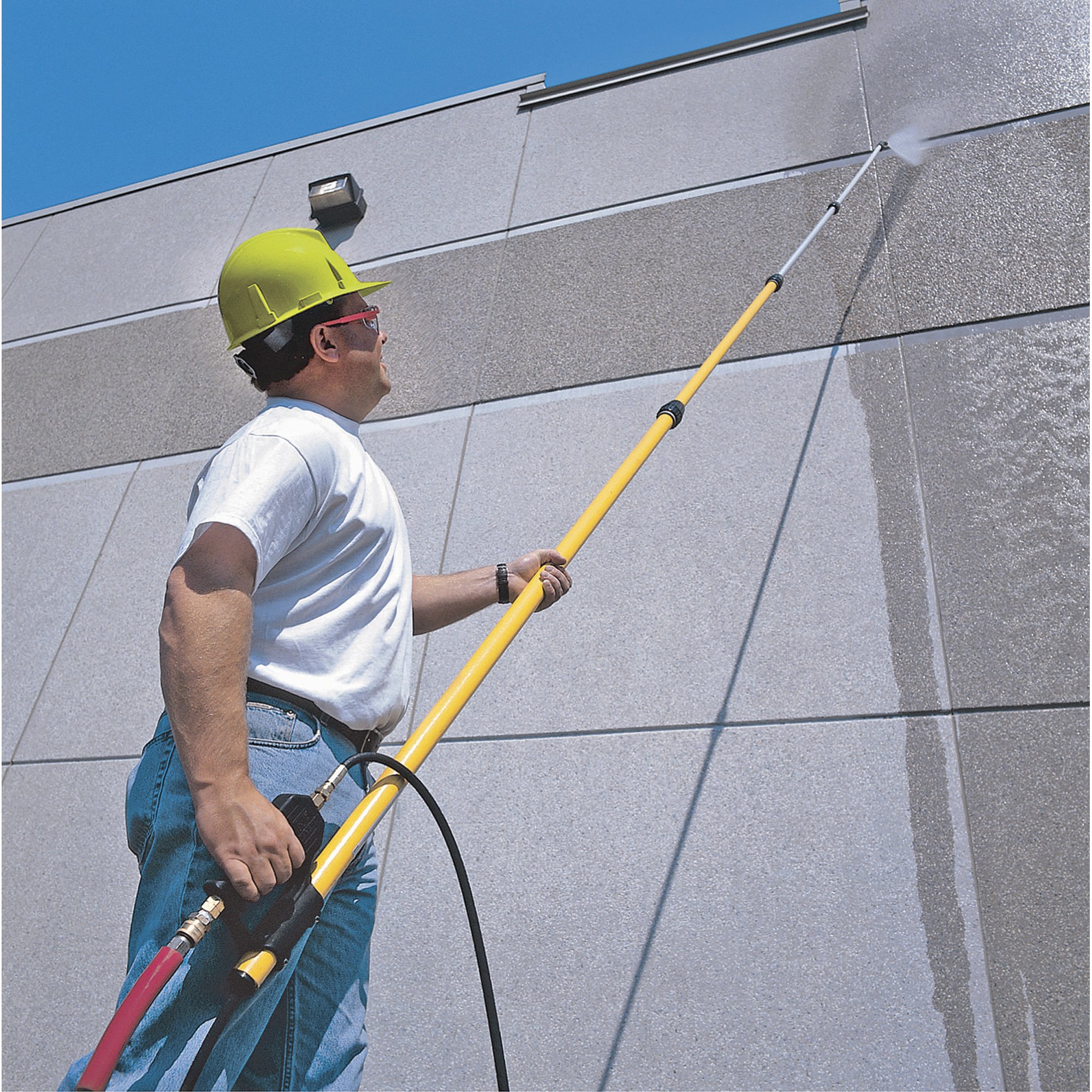 General Pump Telescoping Pressure Washer Wand — 3500 PSI, Fiberglass/Aluminum, 6ft. to 18ft. Length, Model# DLTG18