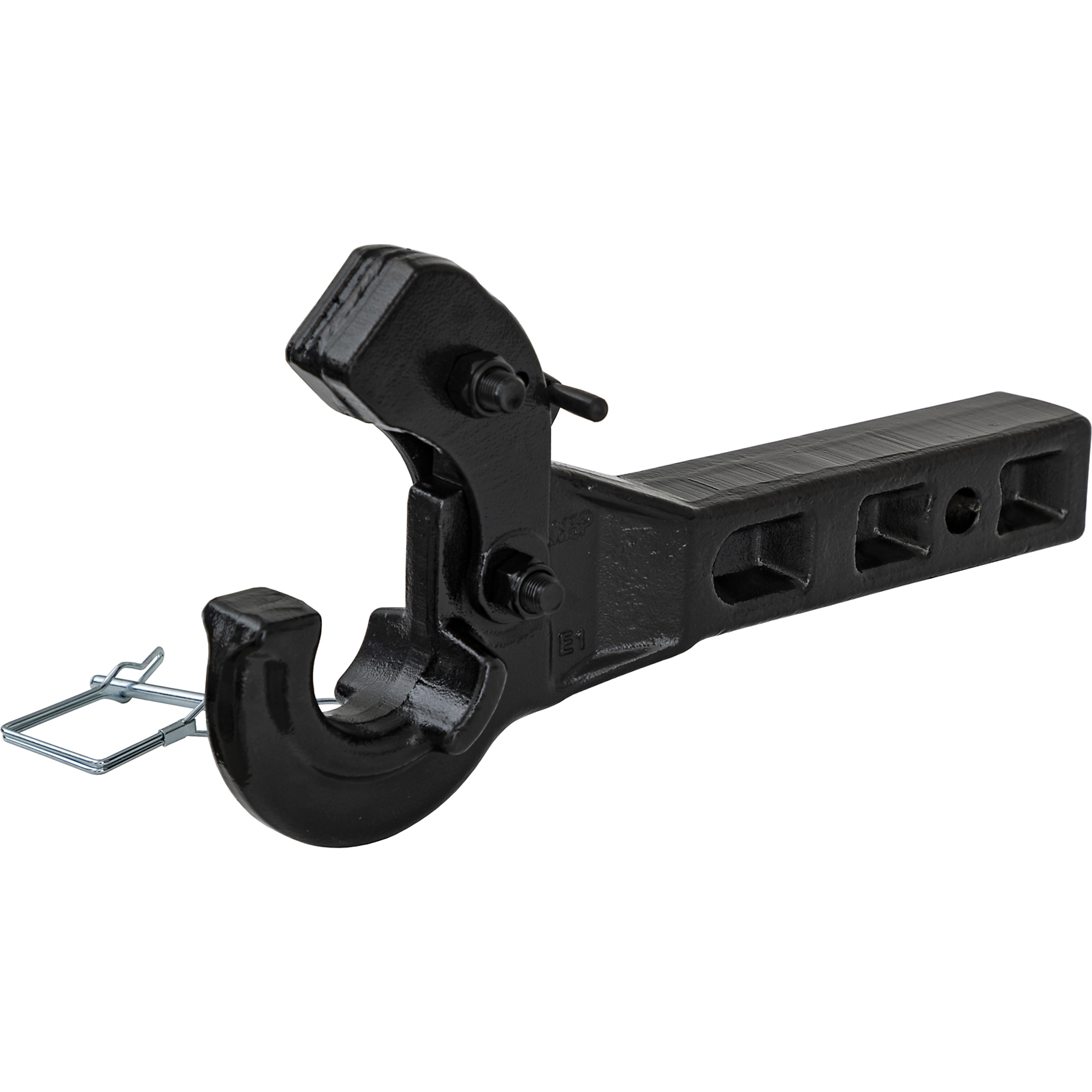 Ultra-Tow Pintle Hitch Fits into 2in. Receiver, 5-Ton Capacity
