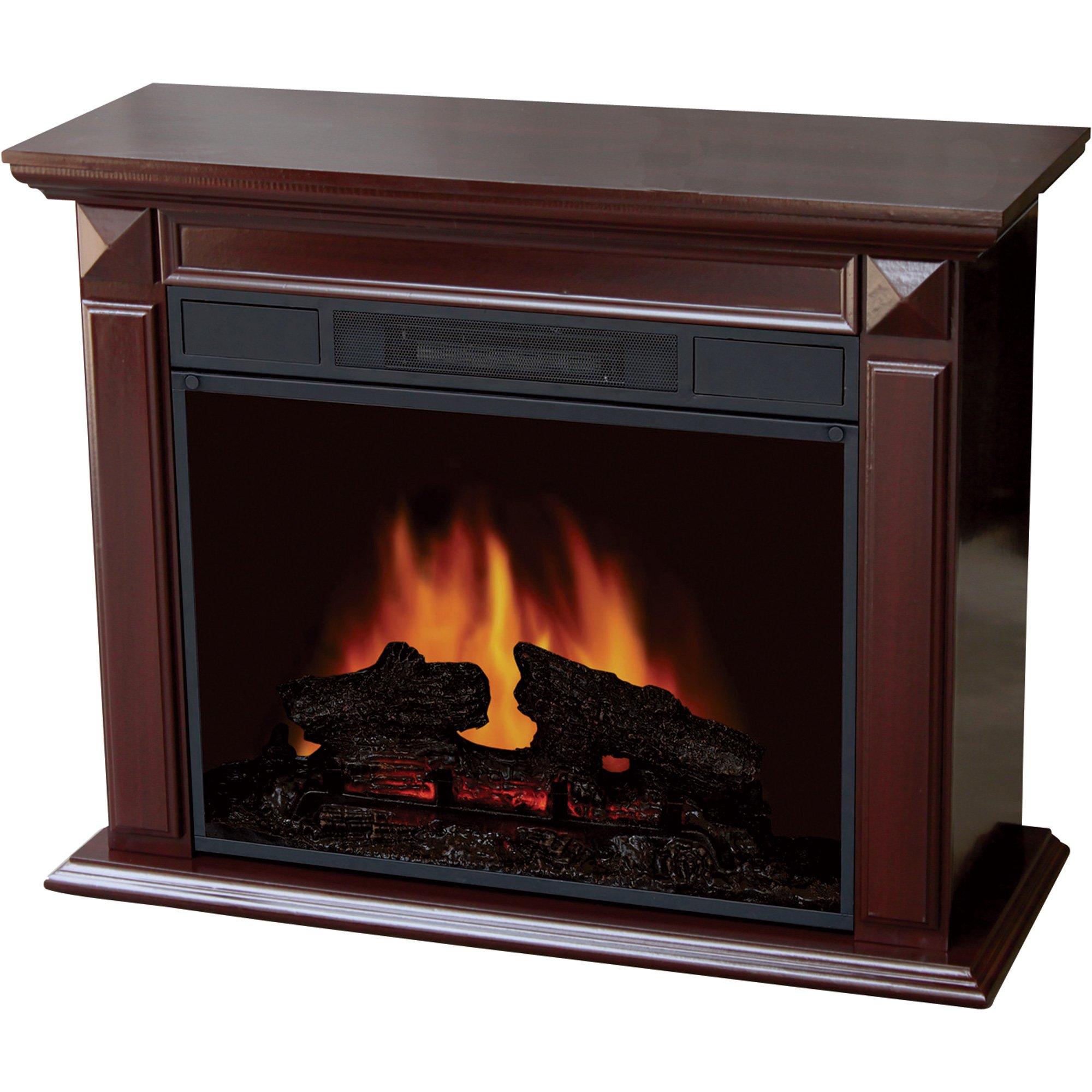 Electric Fireplace Cabinet — 1500 Watts, Dark Cherry, Model# HZ910E-33B | Northern  Tool
