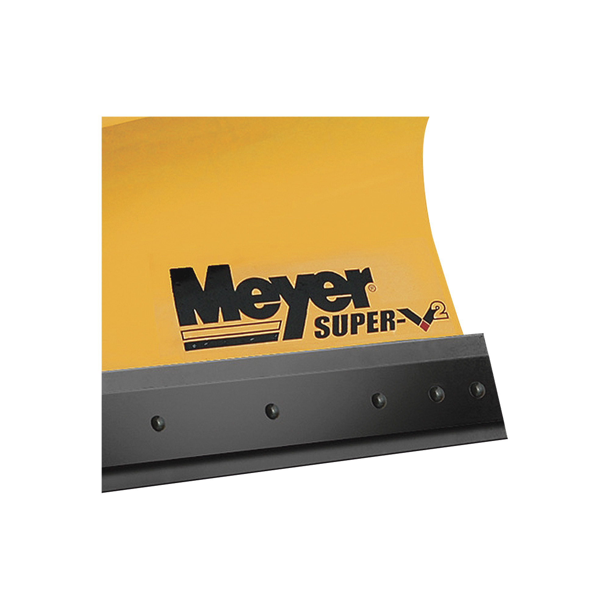 Meyer Super-V Bottom-Trip Rubber Snow Plow Cutting Edge Kit, 9.5Ft., Model# 08240