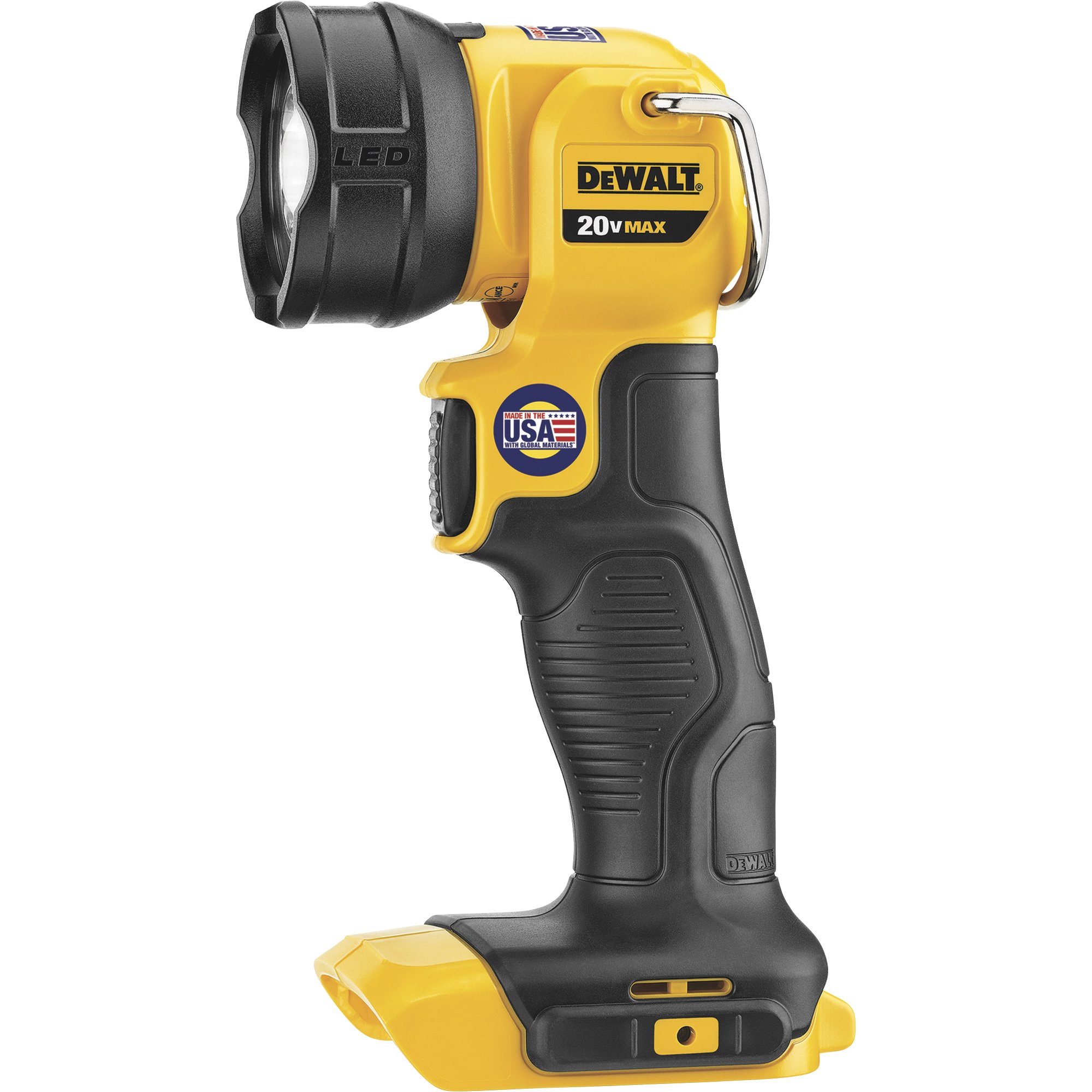 DEWALT Pivoting Cordless LED Work Light 20 Volts 110 Lumens