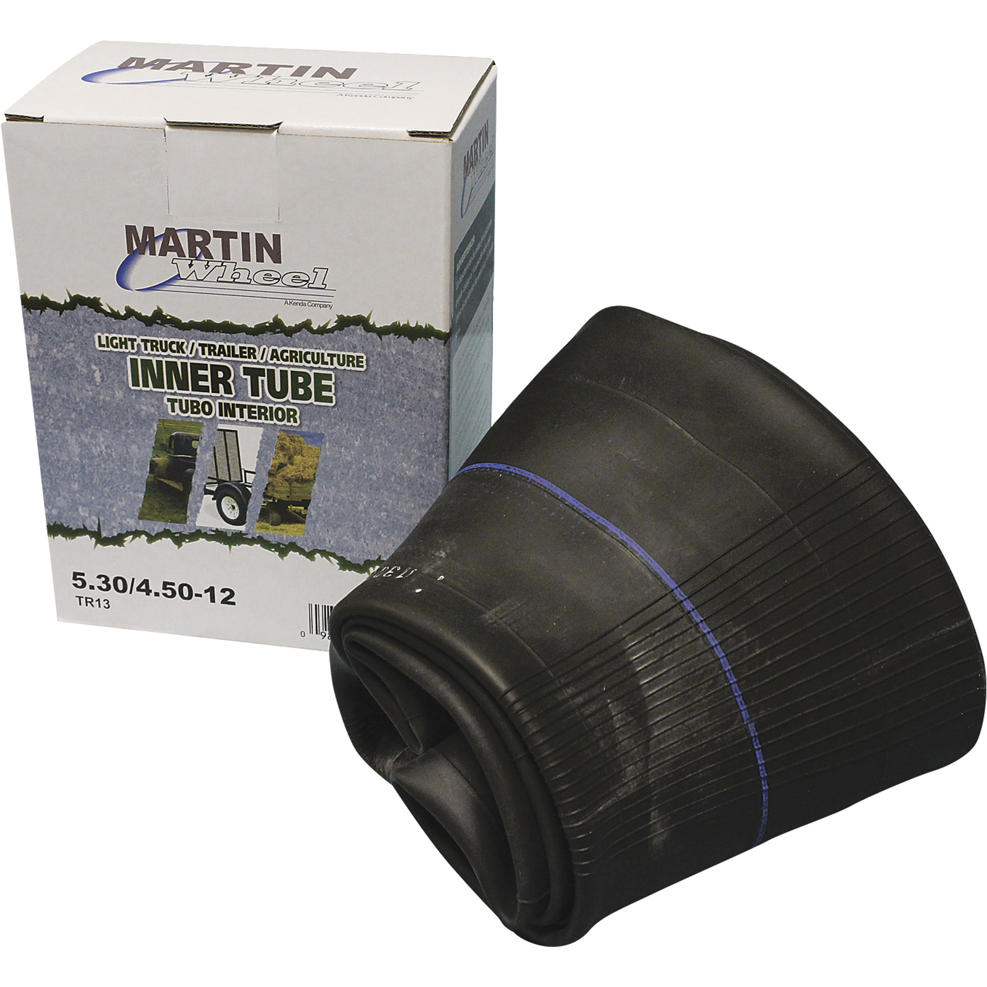 Martin Wheel Inner Tube With Straight Stem — 12in Model T452k