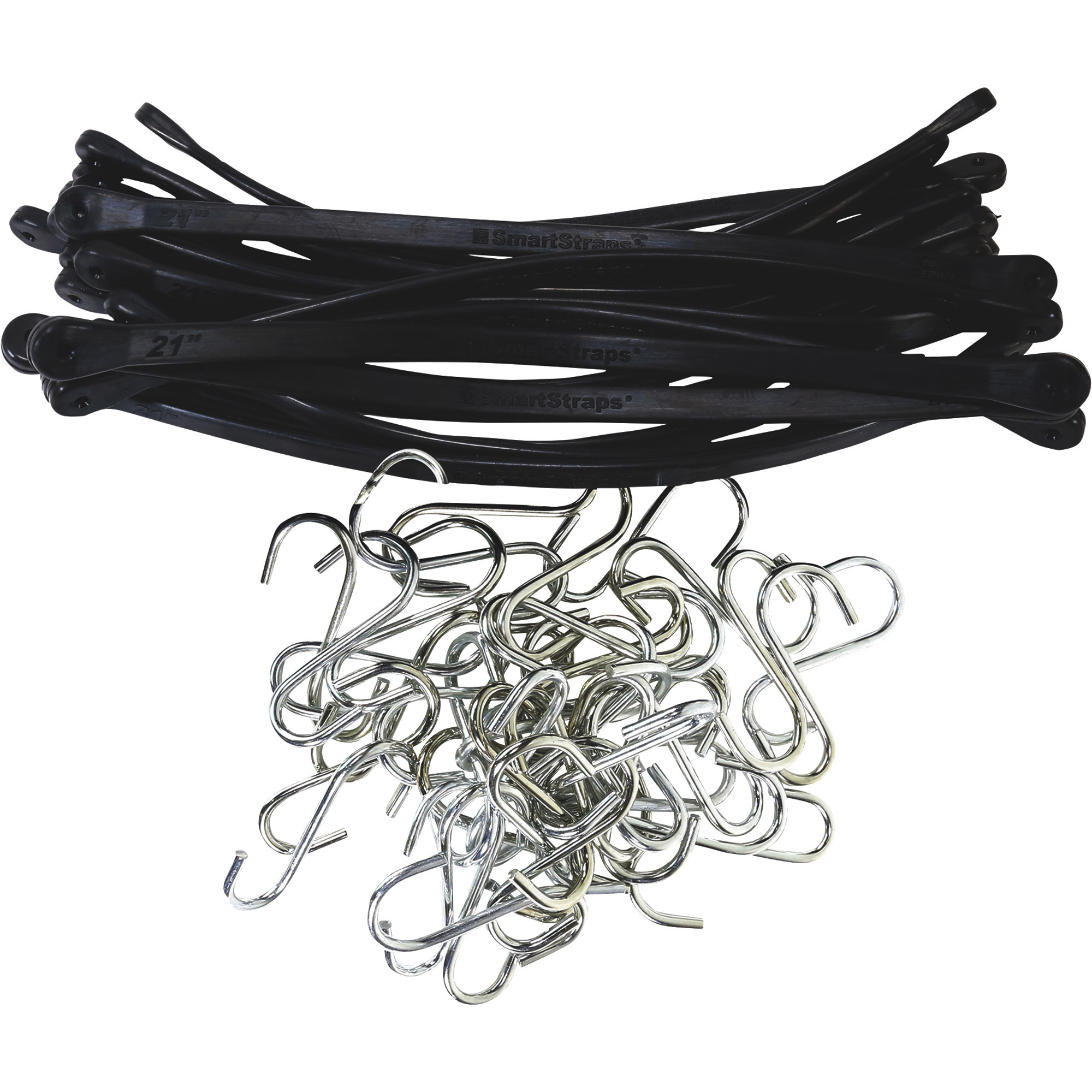 SmartStraps 20-Pack of Tarp Straps, 21in.L, Model# 675