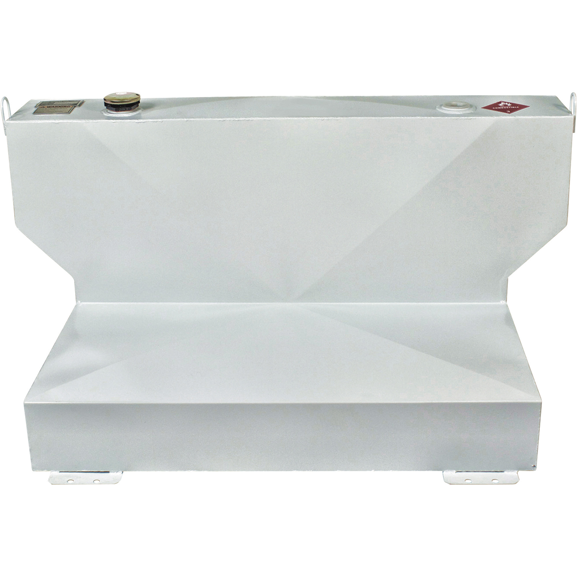 Better Built Steel Transfer Fuel Tank, 98-Gallon, T-Style, White