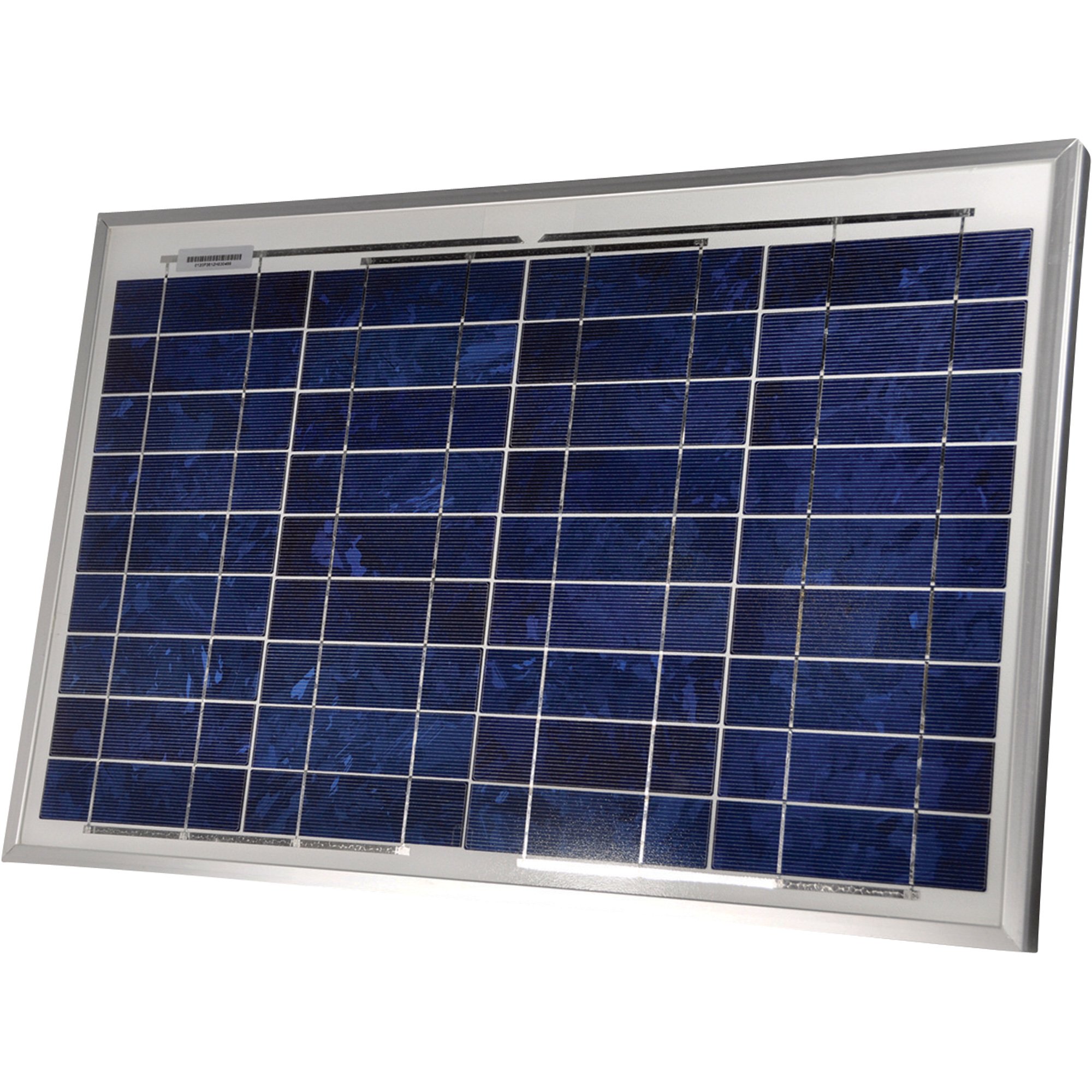 NPower Crystalline Solar Panel — 35 Watts, 12 Volt, 26.6in.L x 17.6in.W x 1.18in.D
