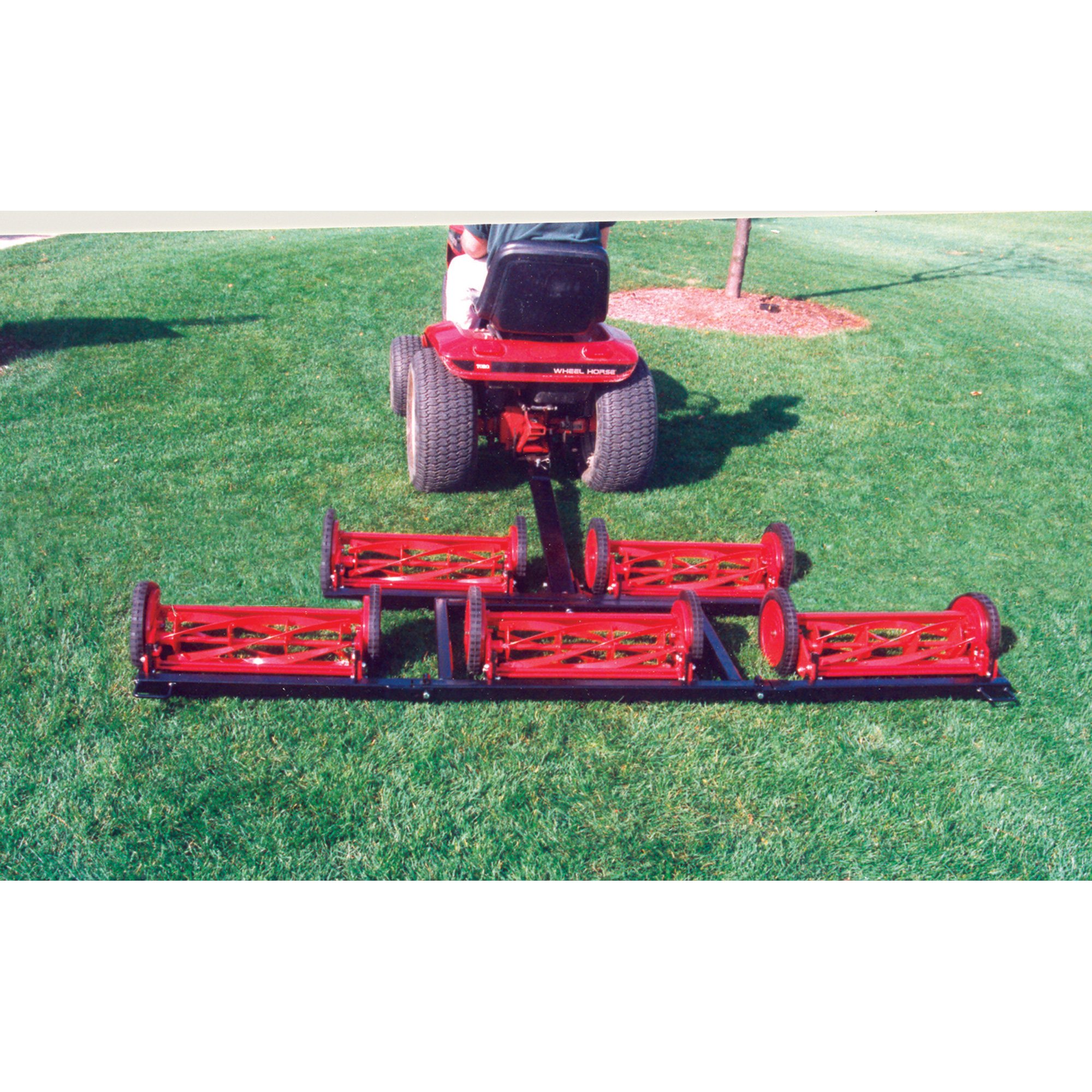 Pro Mow 5 Gang Reel Lawn Mower — 6ft. 10in. Cutting Width, Model