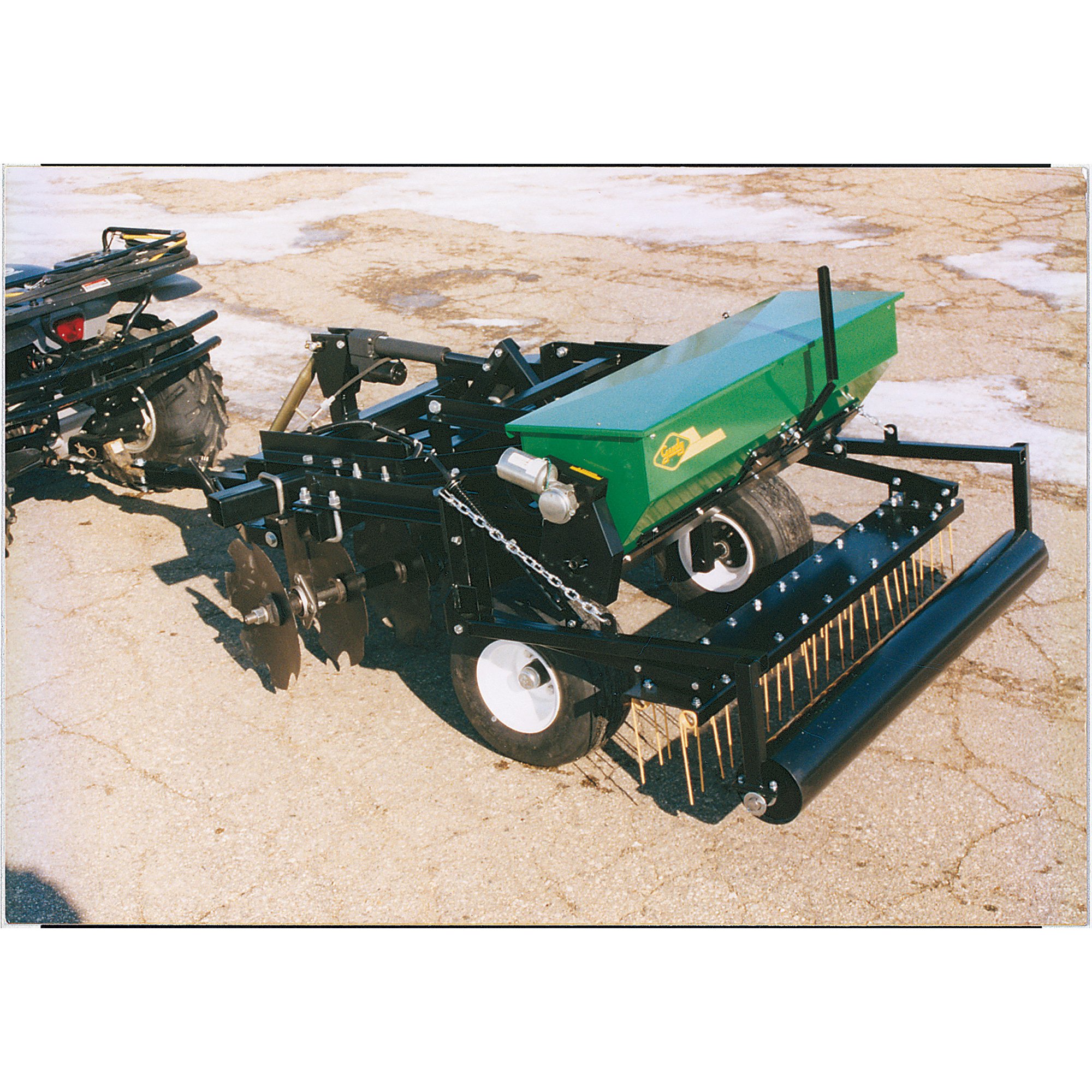 Gandy Machine Gandy Tow Plot Disc/Seeder with Electric Actuator, Model# 7148TA ...