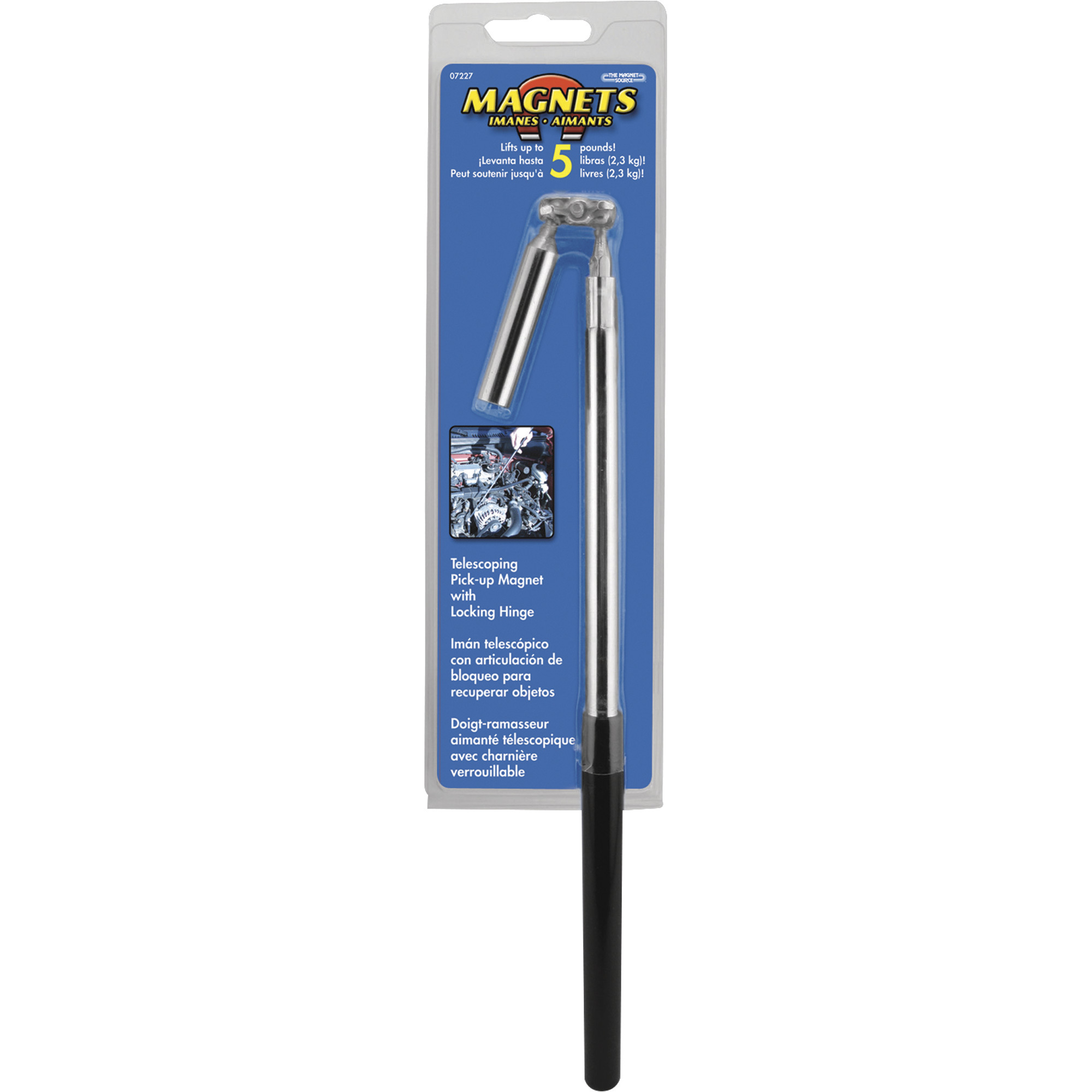 Master ExtraLong Neodymium Pickup with Locking Hinge