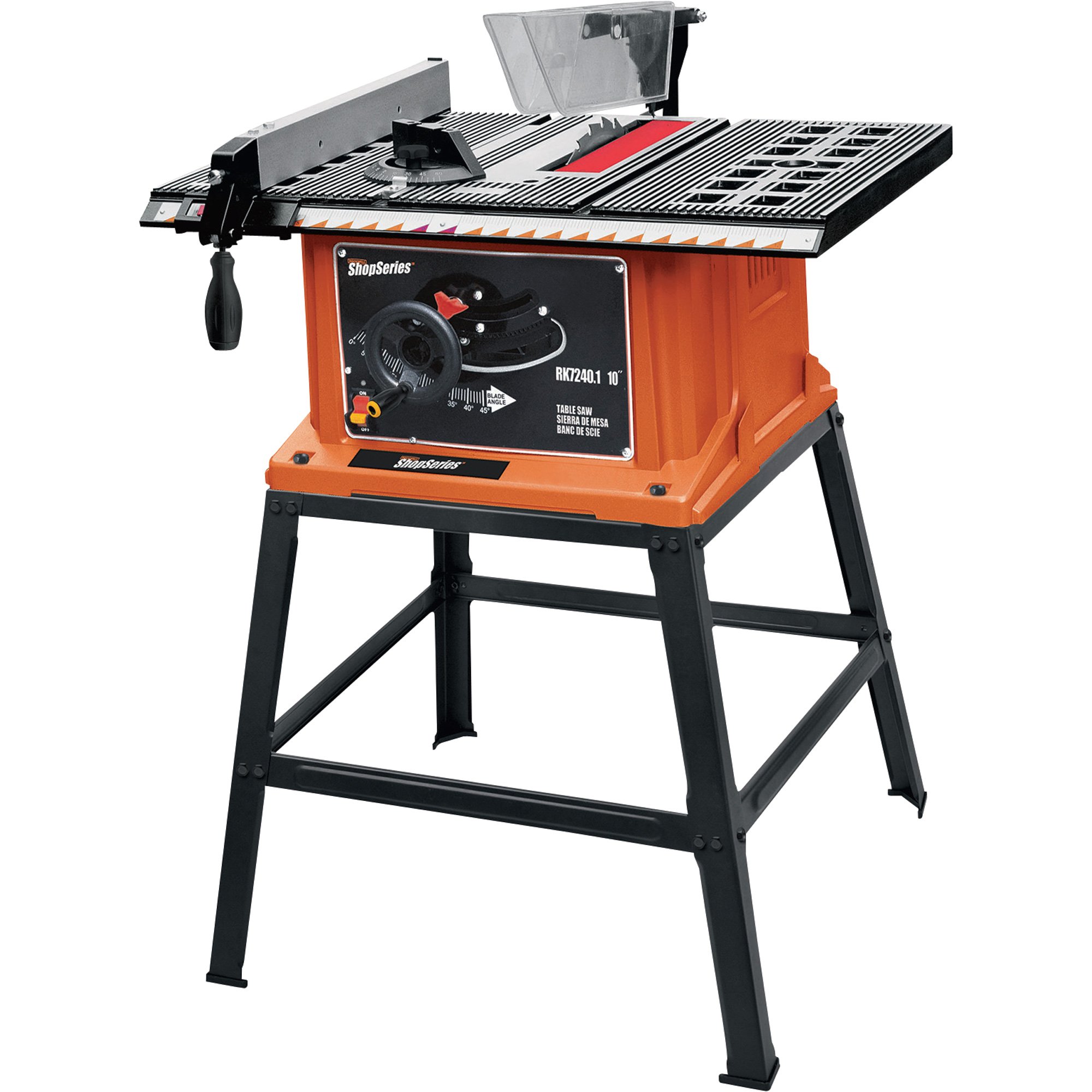 Rockwell ShopSeries Heavy-Duty Benchtop Table Saw — 10in., 13 Amps, Model#  RK7240.1