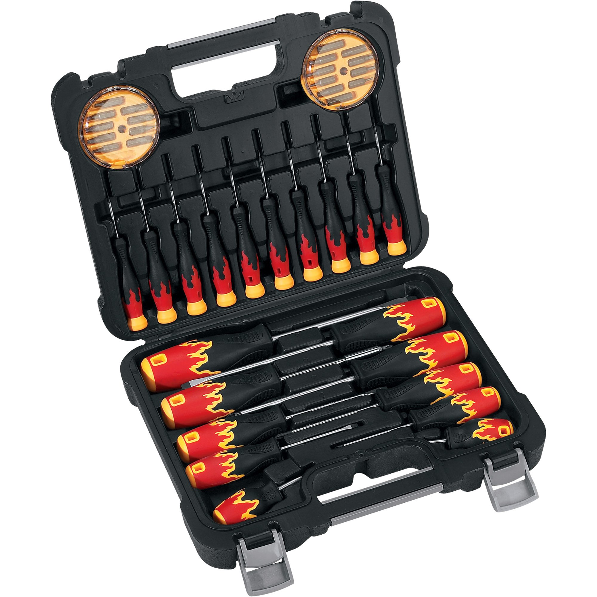 KR Tools Flame Handle Screwdrivers — 40-Pc. Set, Model# KDNZ175 ...