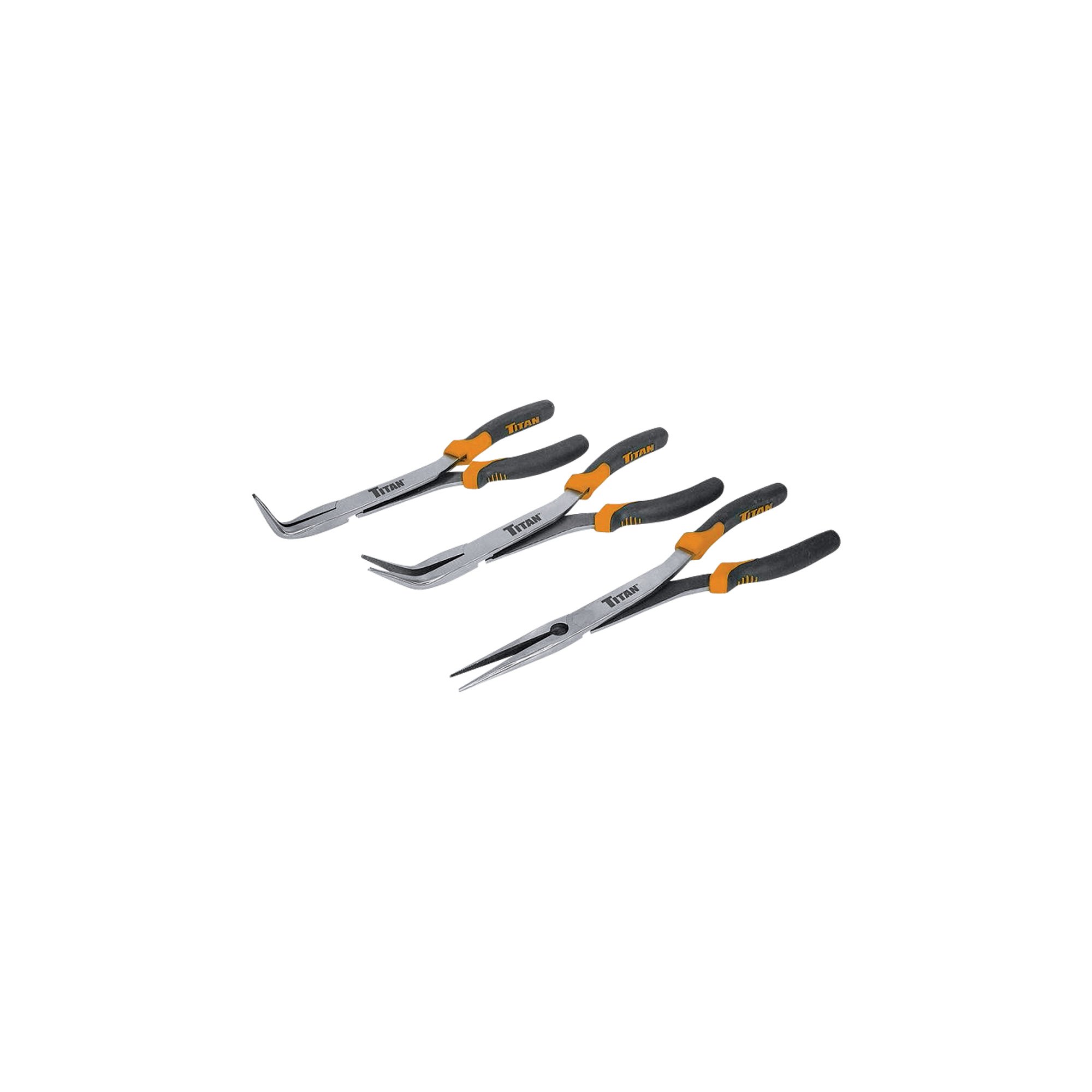 Overlap Tools Titan 11in. Overlap Long Nose Pliers — 3-Pc. Set | Northern Tool
