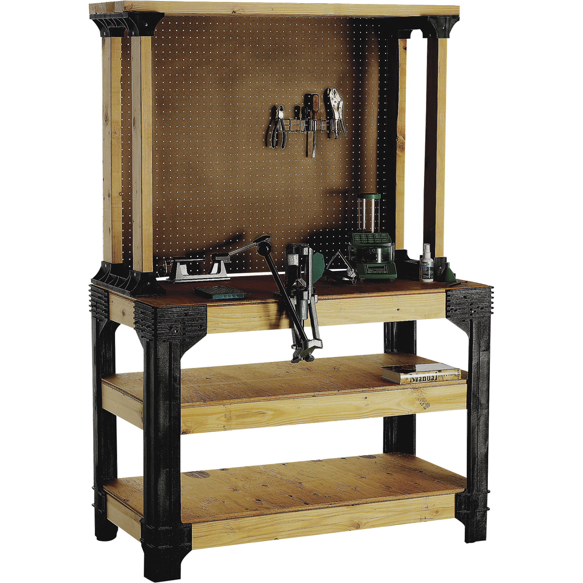 2x4 Basics AnySize Workbench Kit with ShelfLinks, Model# 90164MI