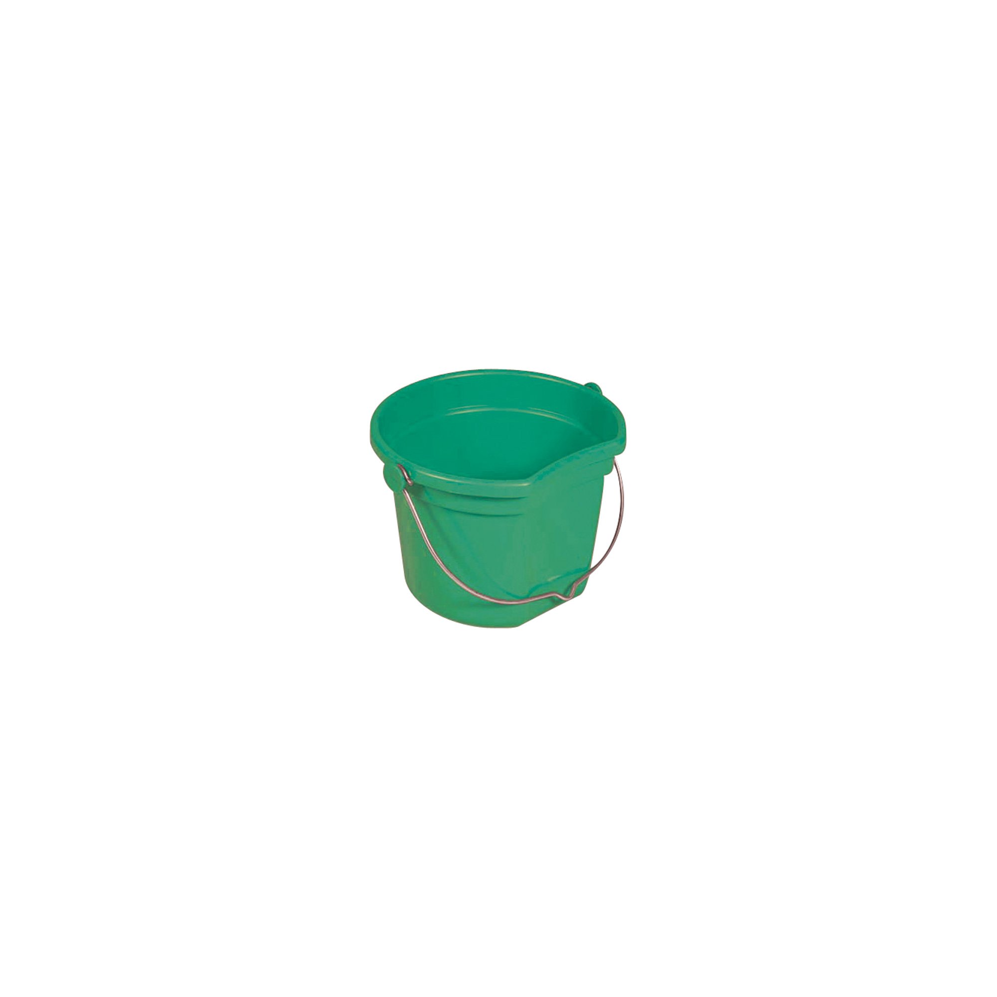 20qt Flat Back Bucket Green