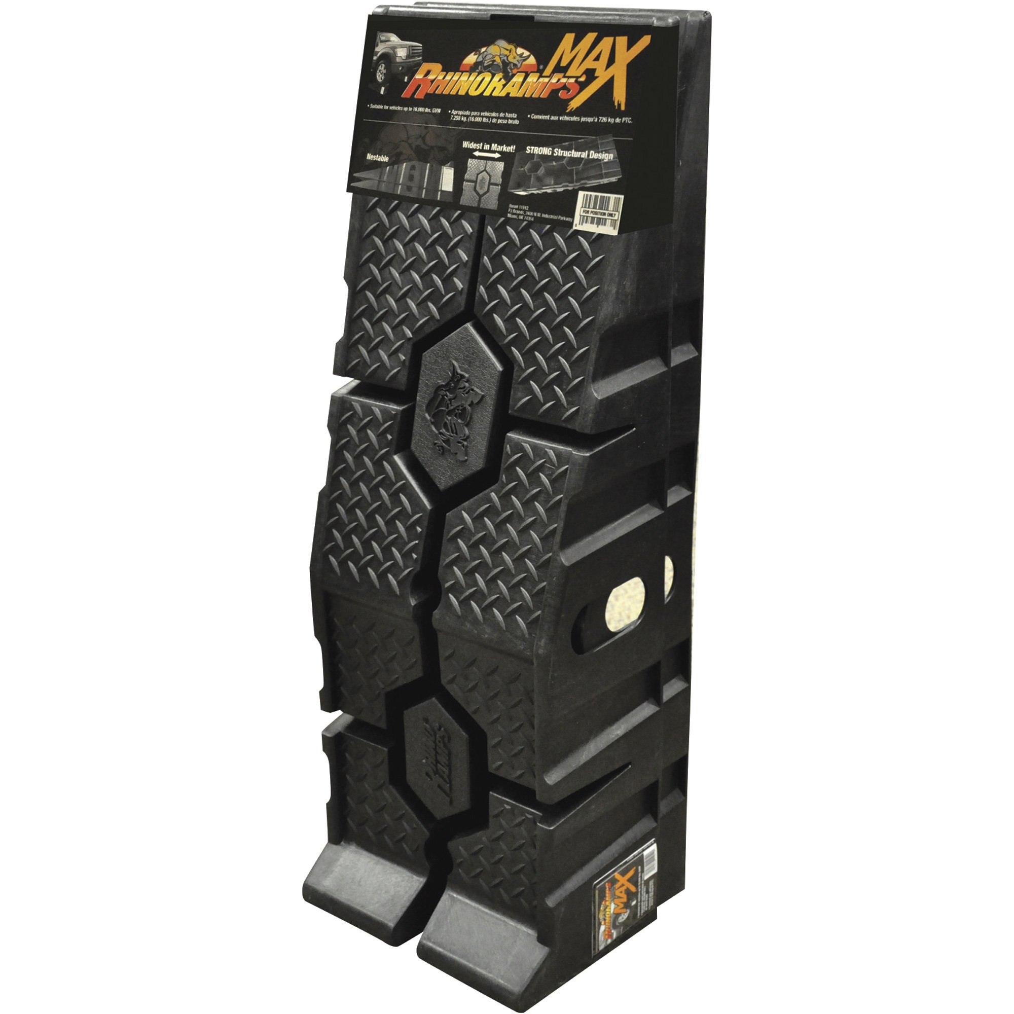 RhinoRamps Car Ramps — 4000-Lb. Load Capacity Per Ramp, 8000-Lb. Load ...