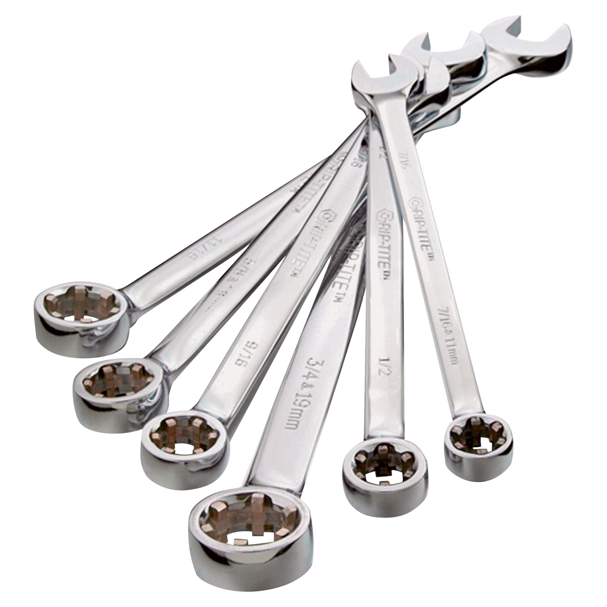 Grip-Tite Combination Super Wrench Set — 6-Pc., Metric, Model# 00142 ...