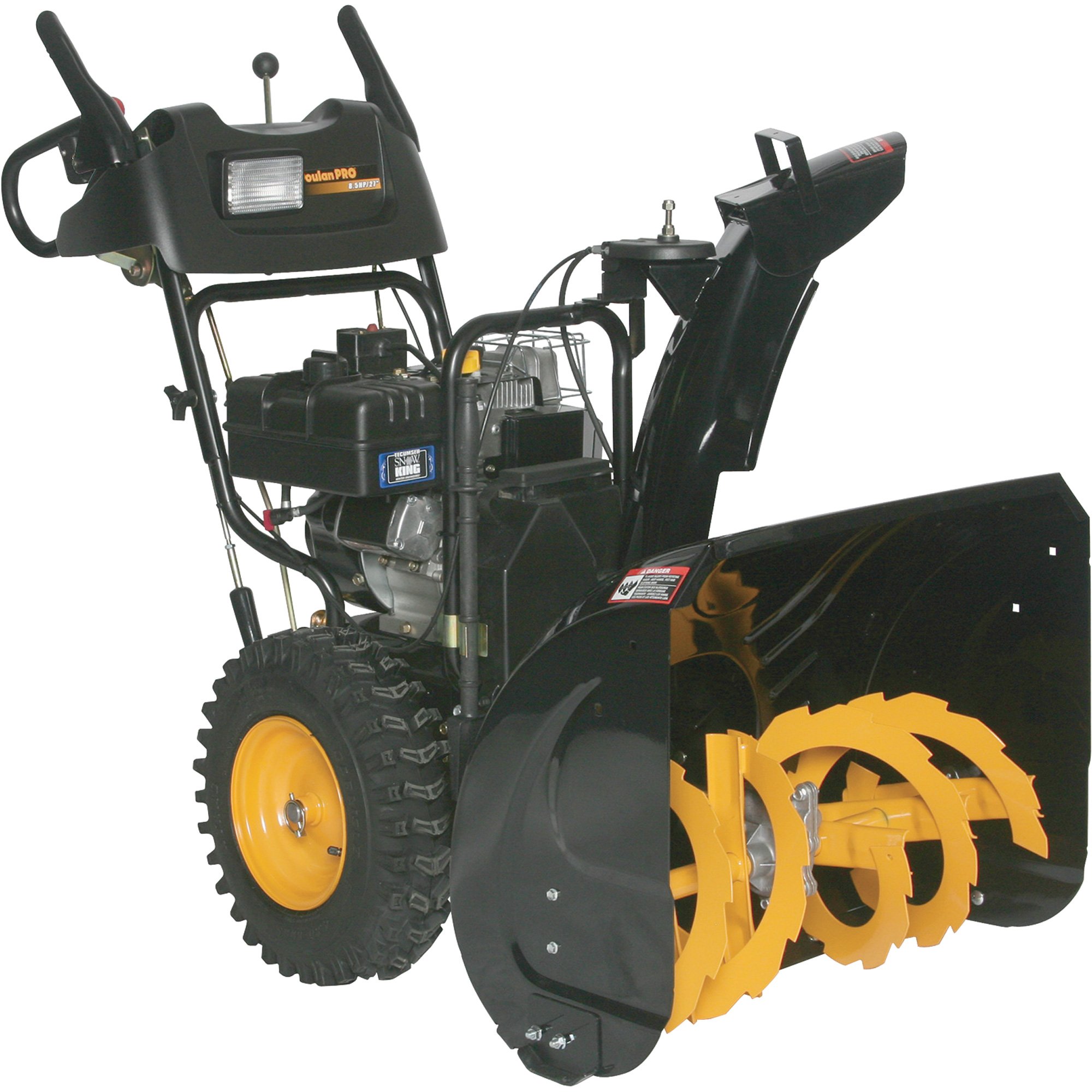 Poulan Pro 2-stage Snow Blower — 27in.w Intake, Model# Pr827es 