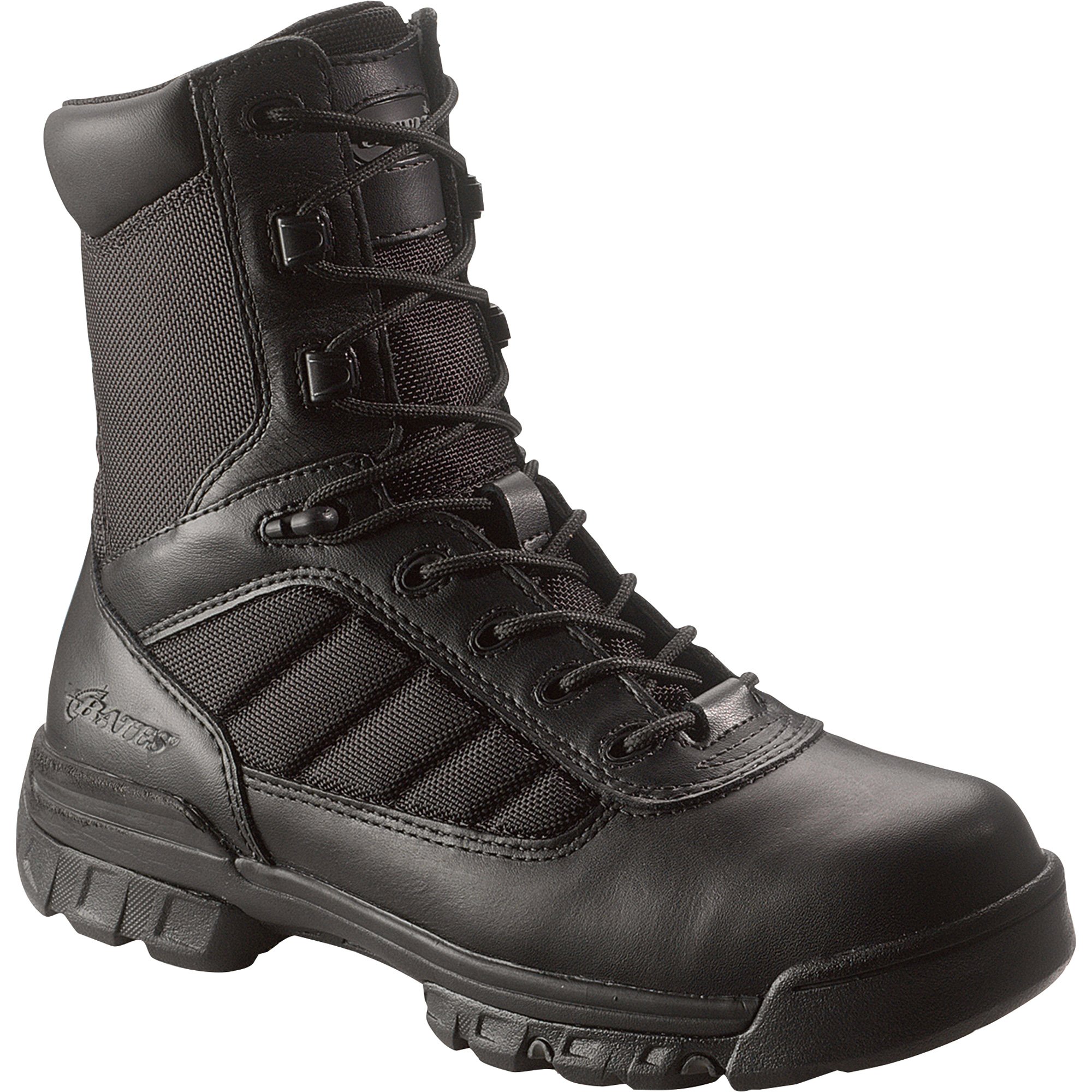 Bates Ultra-Lite Side Zip Boots — Black, Size 13, Model