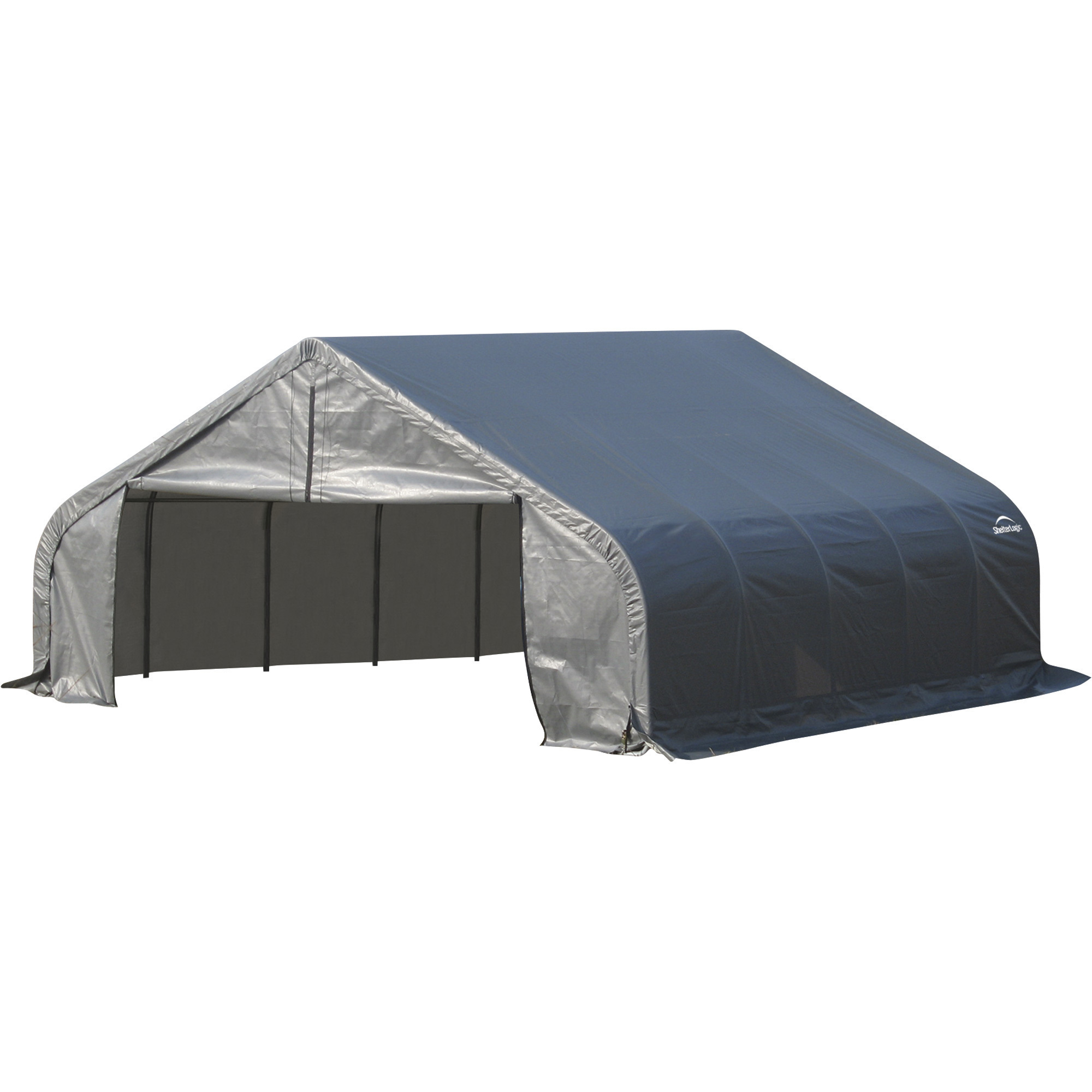 ShelterLogic Peak Style Garage/Storage Shelter — 20ft.L x 18ft.W x 12ft.H