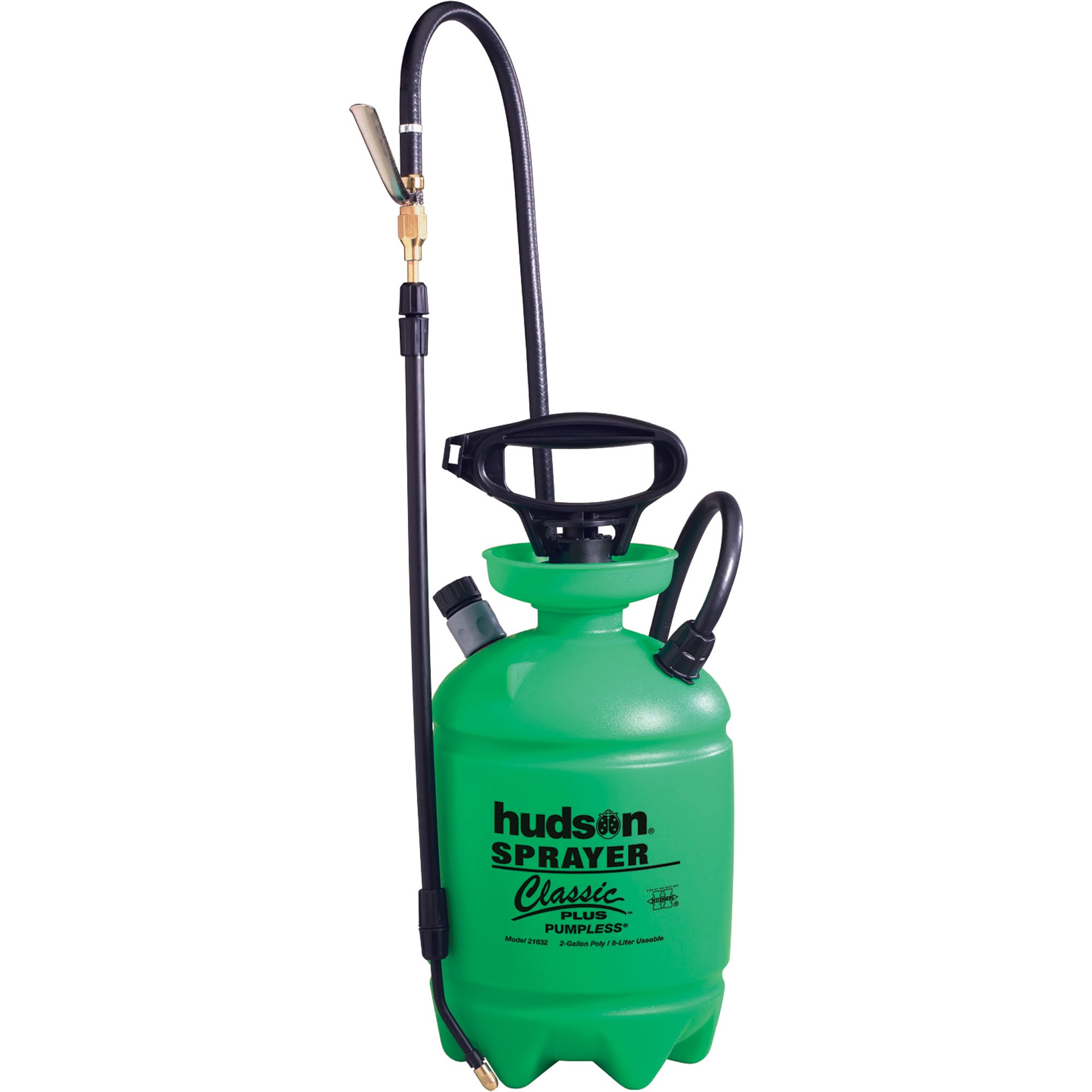 Hudson Classic Plus PumpLess Sprayer — 2 Gallon, Model# 21632