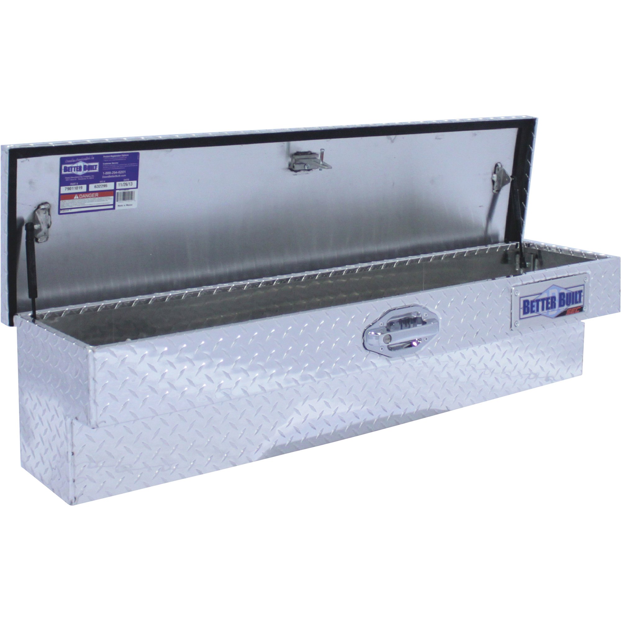 Weather Guard Super-Side Side-Mount Truck Tool Box, Aluminum