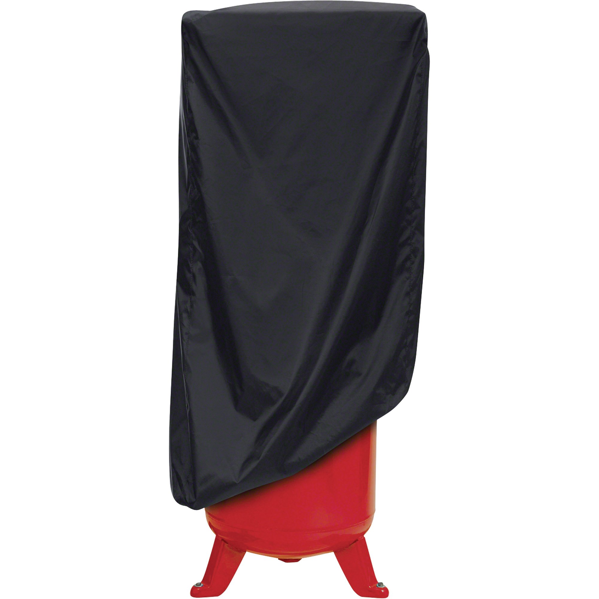Classic Accessories Vertical Air Compressor Cover — Black, Medium, 20 1/2in.L x 23 1/2in.W x 66in.H, Fits 60-Gallon Tank, Model# 52-063-040401-00