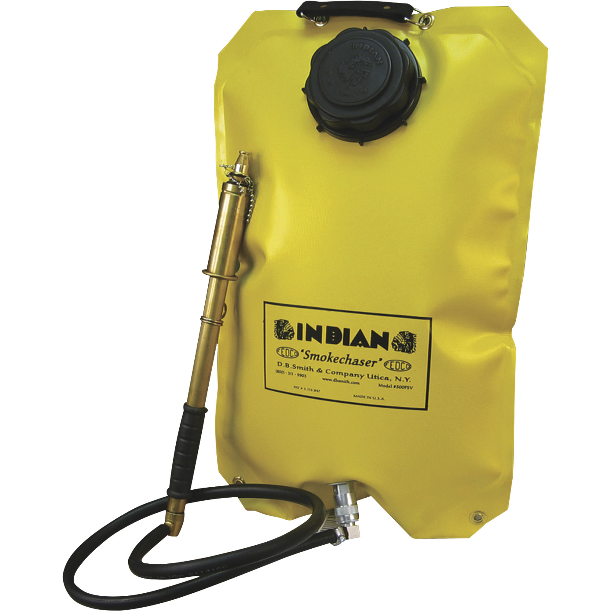 Smith Smokechaser Vinyl Hand Water Pump, 5-Gal. Capacity, Dual-Action Nozzle, Model# 179061V