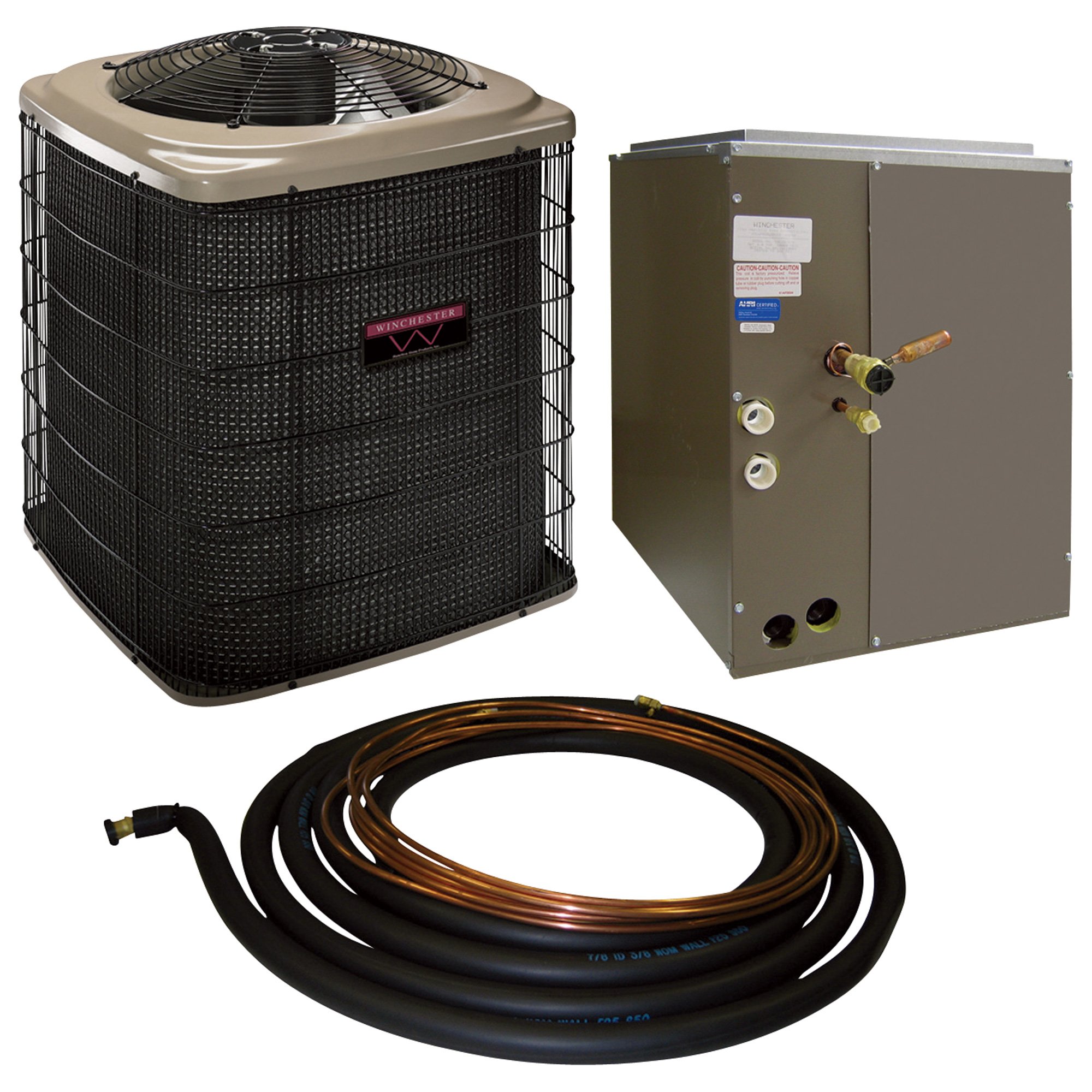 Hamilton Home Products Quick-Connect Heat Pump System — 3-Ton Capacity,  17.5in. Coil, 36,000/34,800 BTU, Model# 4RHP36Q17-30 | Northern Tool