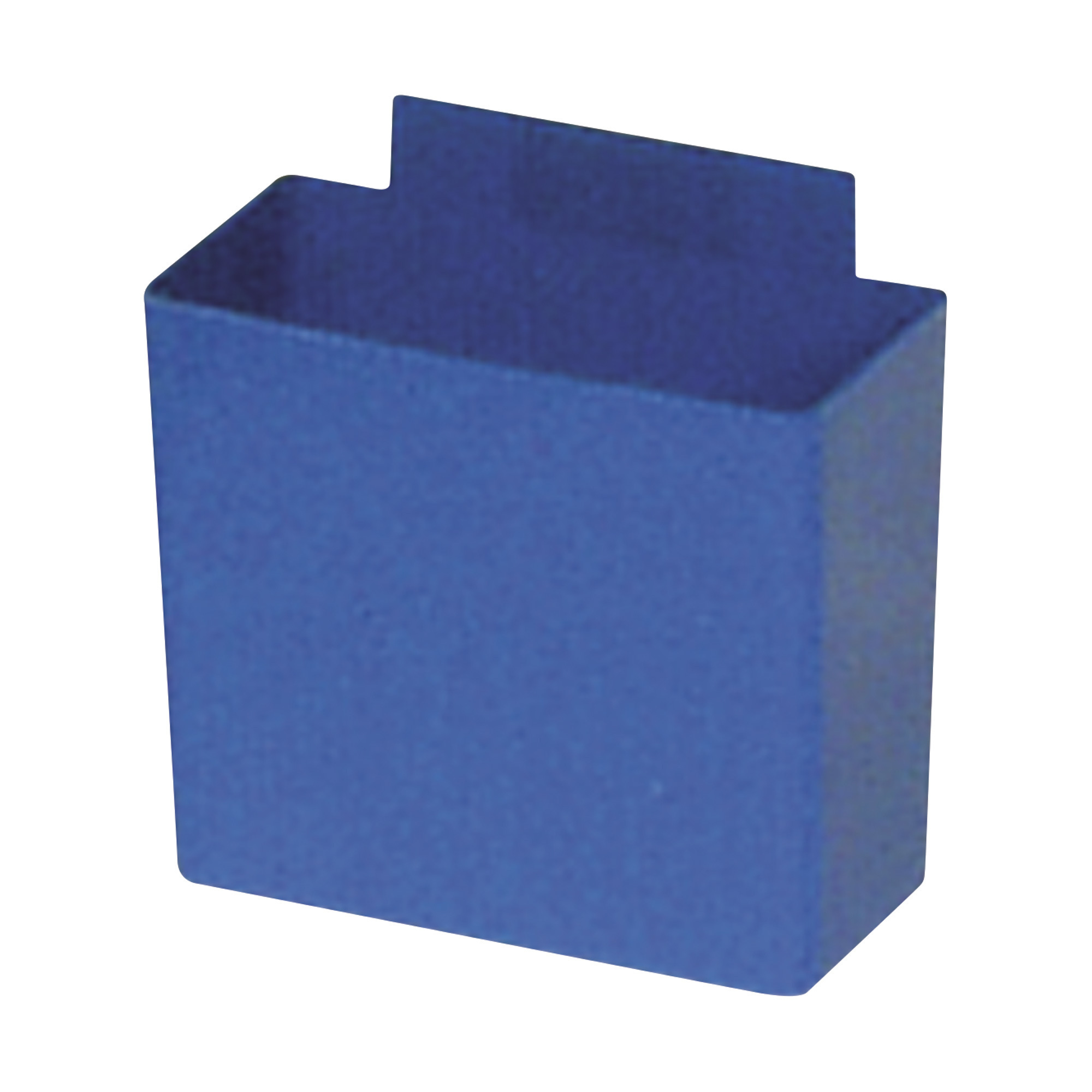 Quantum Storage Bin Cup, 3 1/4in. x 1 3/4in. x 3in. Size, Blue, Carton of 48, Model# QBC111BLCS