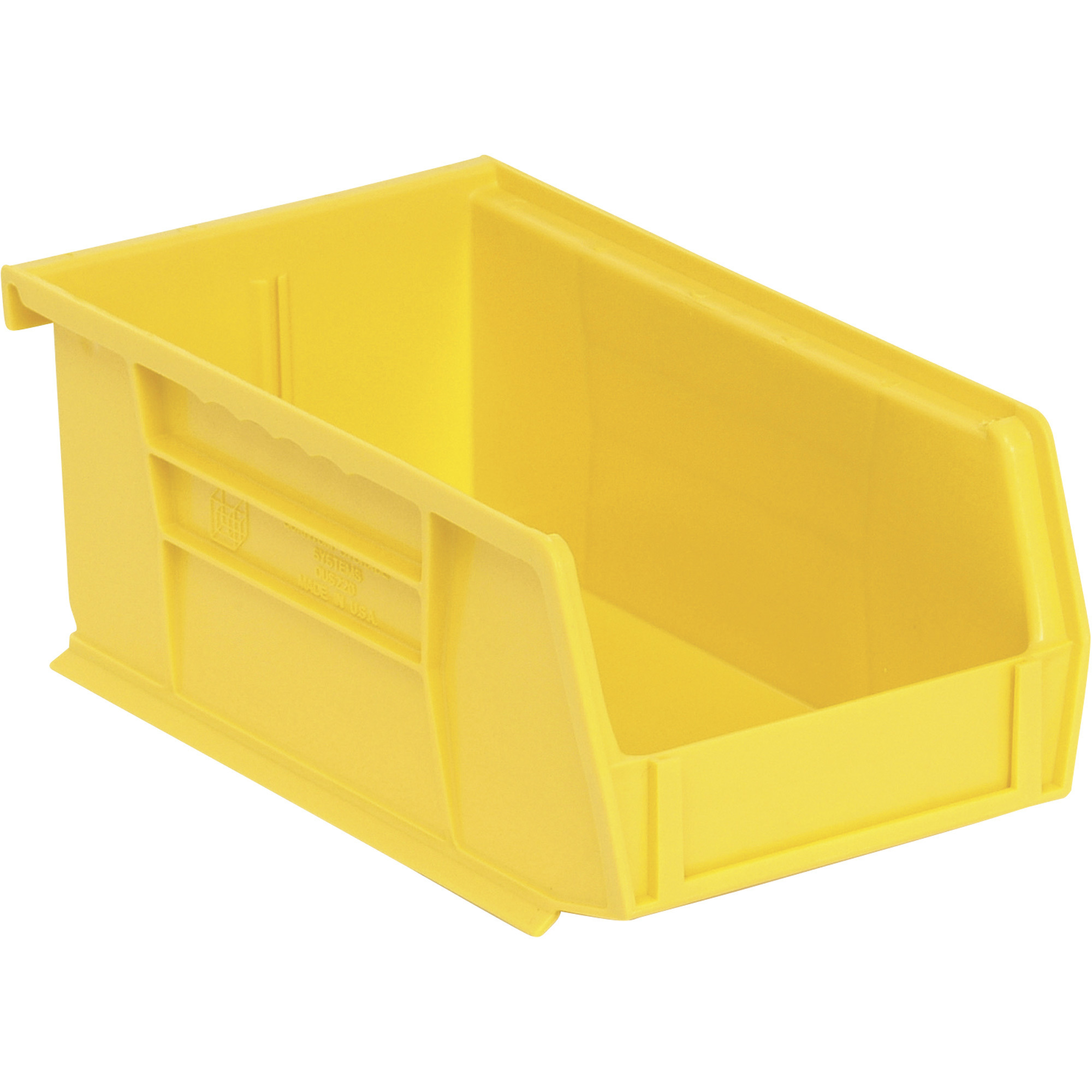 Quantum Storage Heavy Duty Stacking Bins, 7 3/8in. x 4 1/8in. x 3in ...