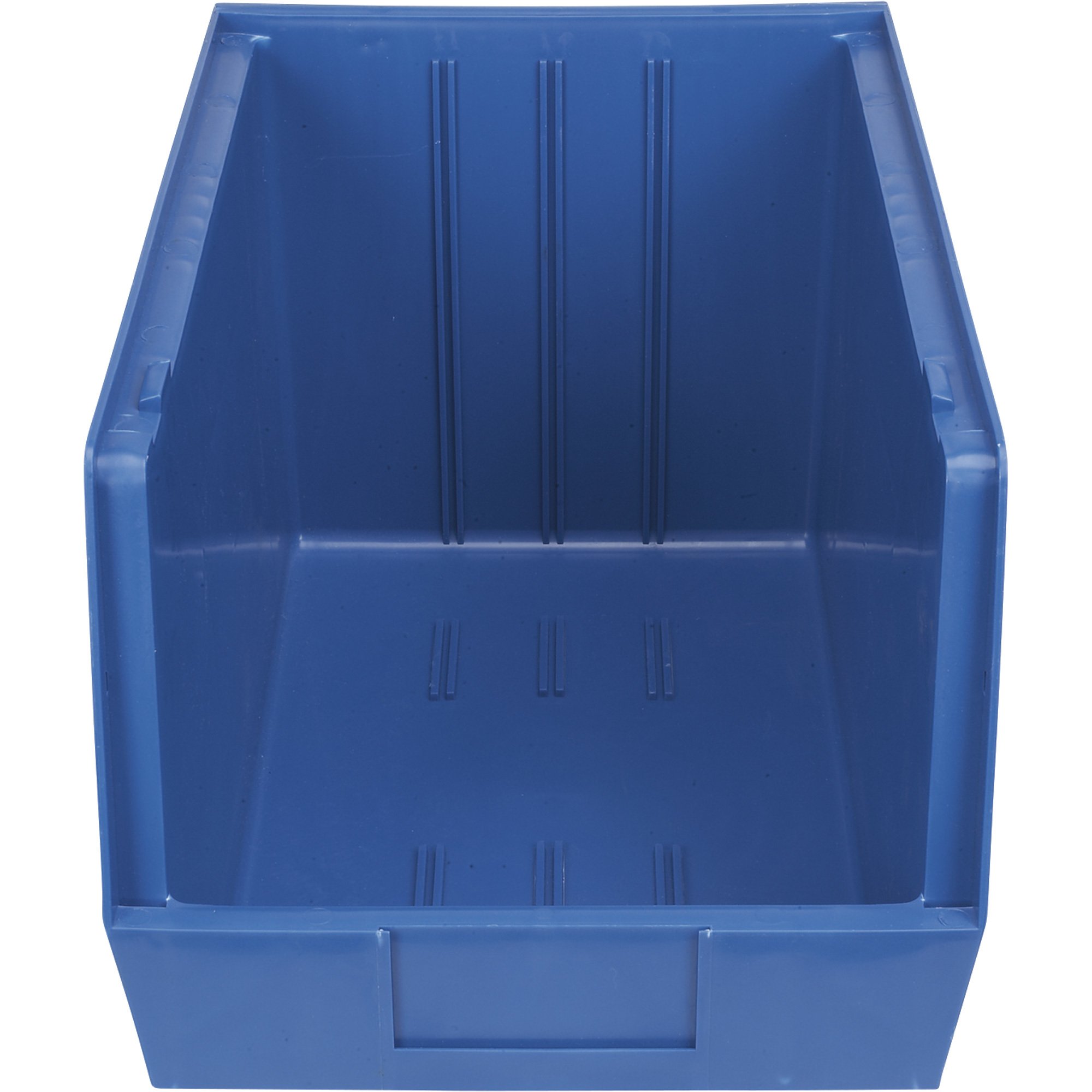 Quantum Storage Heavy Duty Stacking Bins — 18in. x 11in. x 10in. Size, Carton of 4