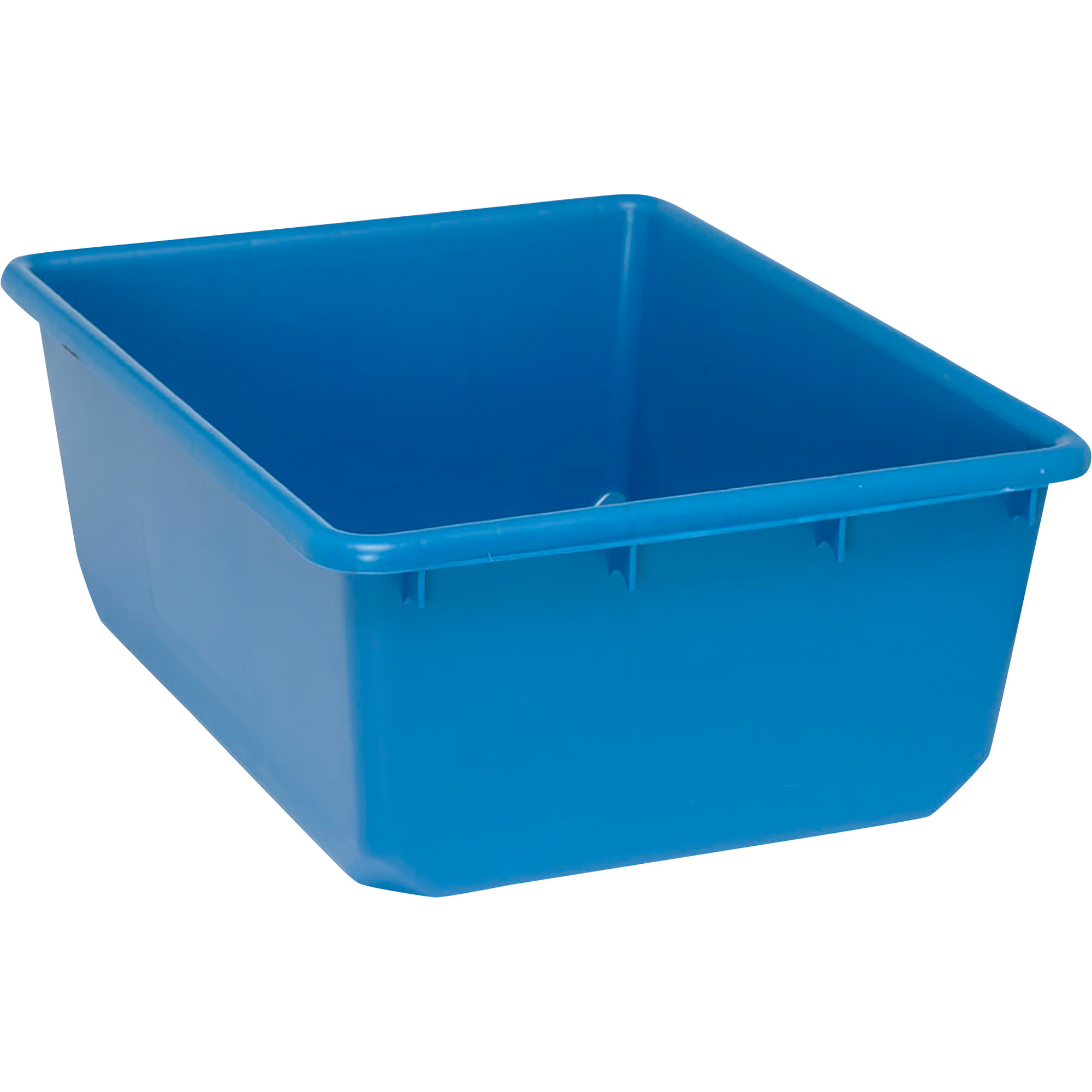 Quantum Storage QuanTub Nesting Totes, Set of 6, 24 1/2in. x 19in. x 9 1/2in. Size, Blue, Model# TUB2419-9BLCS