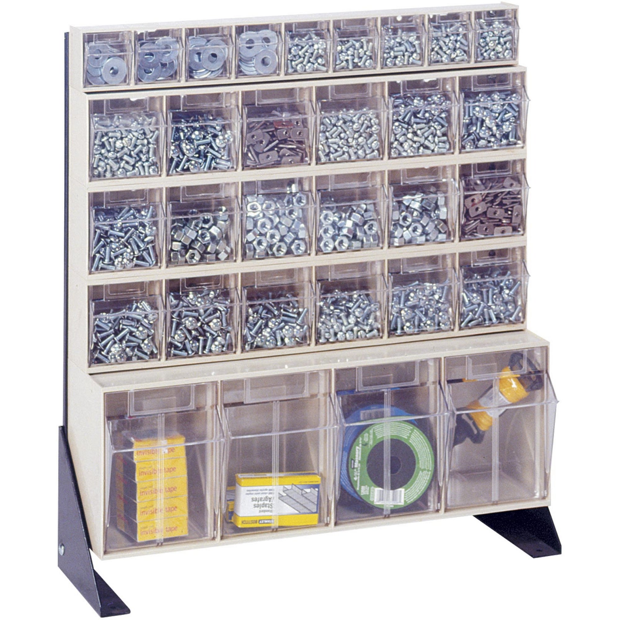 Quantum Storage Single Sided Floor Stand Unit — 8in. x 23 5/8in. x 52in. Size