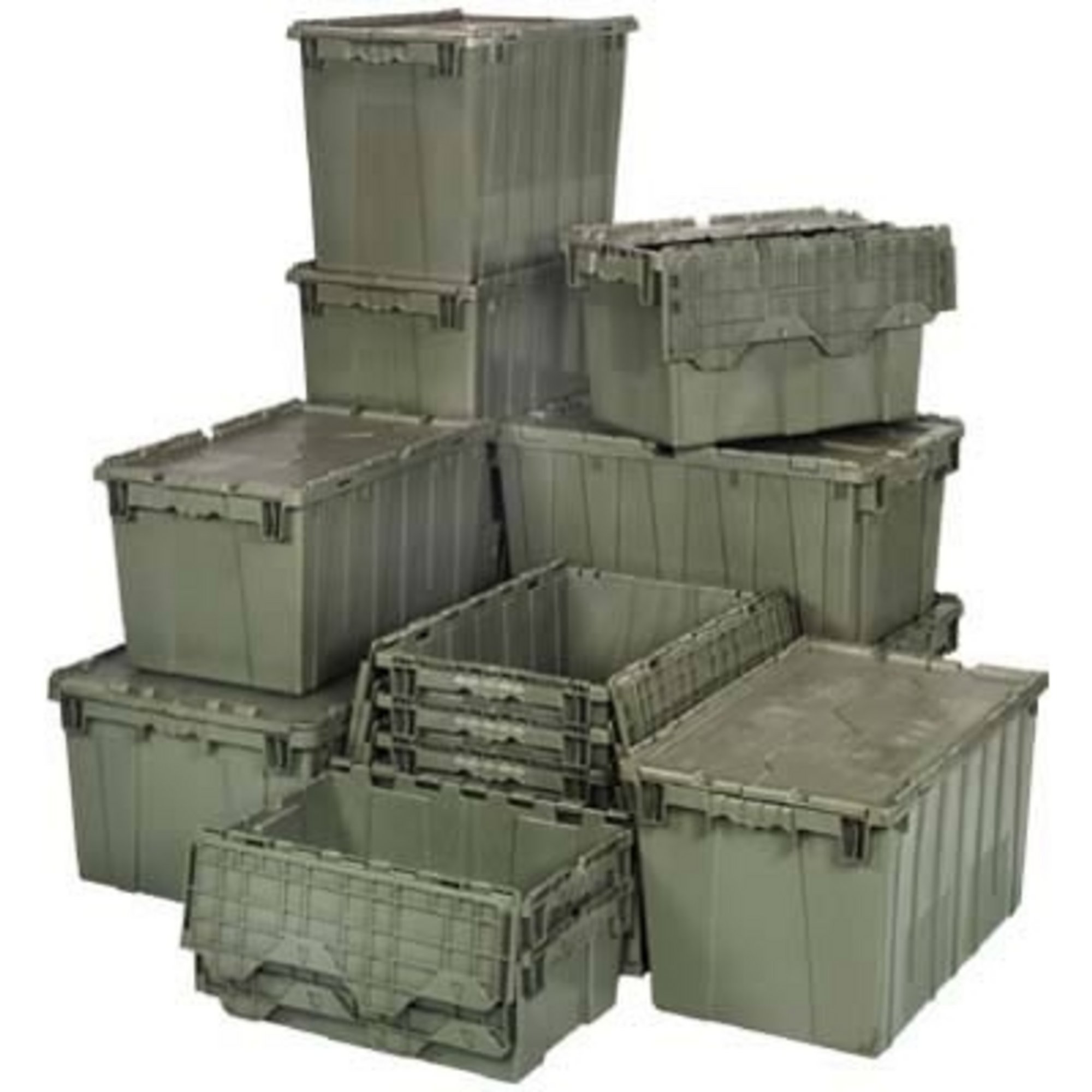 Heavy-Duty Triple Storage Bin