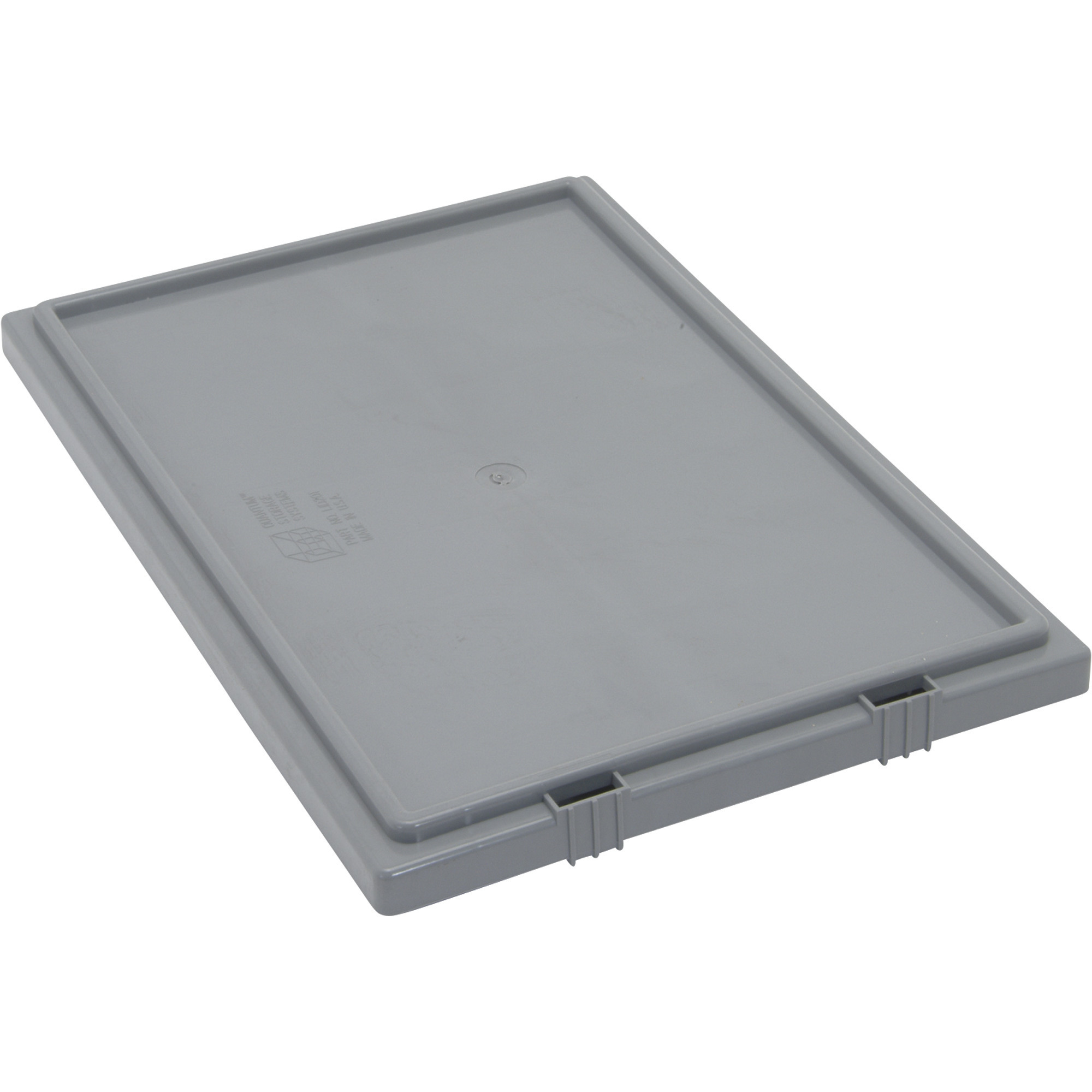 Quantum Storage Bin Lid, Gray, Carton of 6, Model# LID201GYCS ...