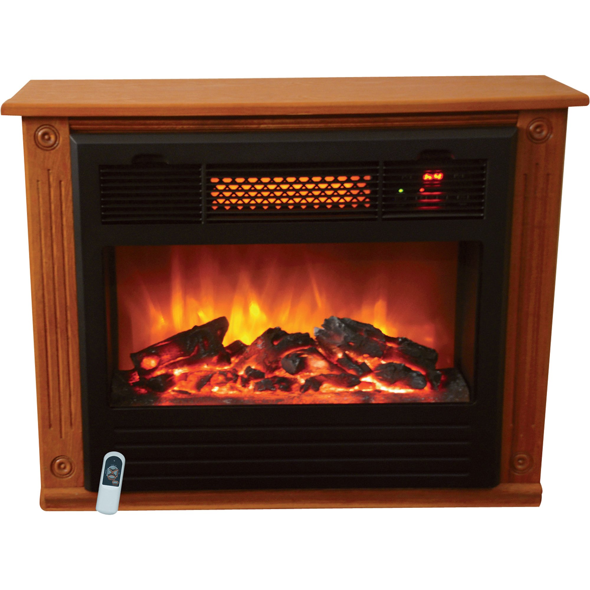 Source Greenheat Oak Mantel Infrared Quartz Fireplace — 5200 BTU, Model#  SGH-IFP1500 | Northern Tool