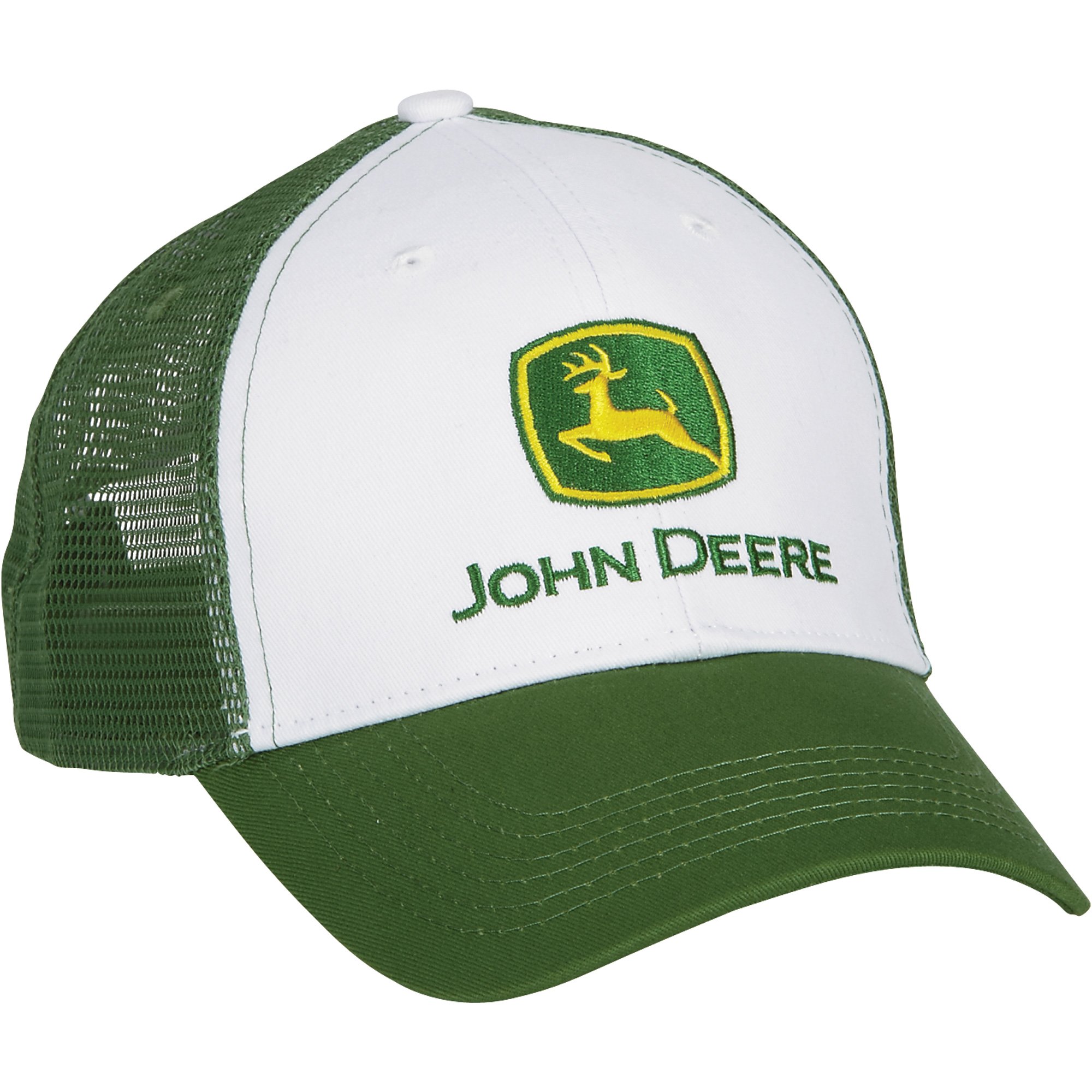 John Deere Navy and Silver Cap with Vintage Logo - VC Traders