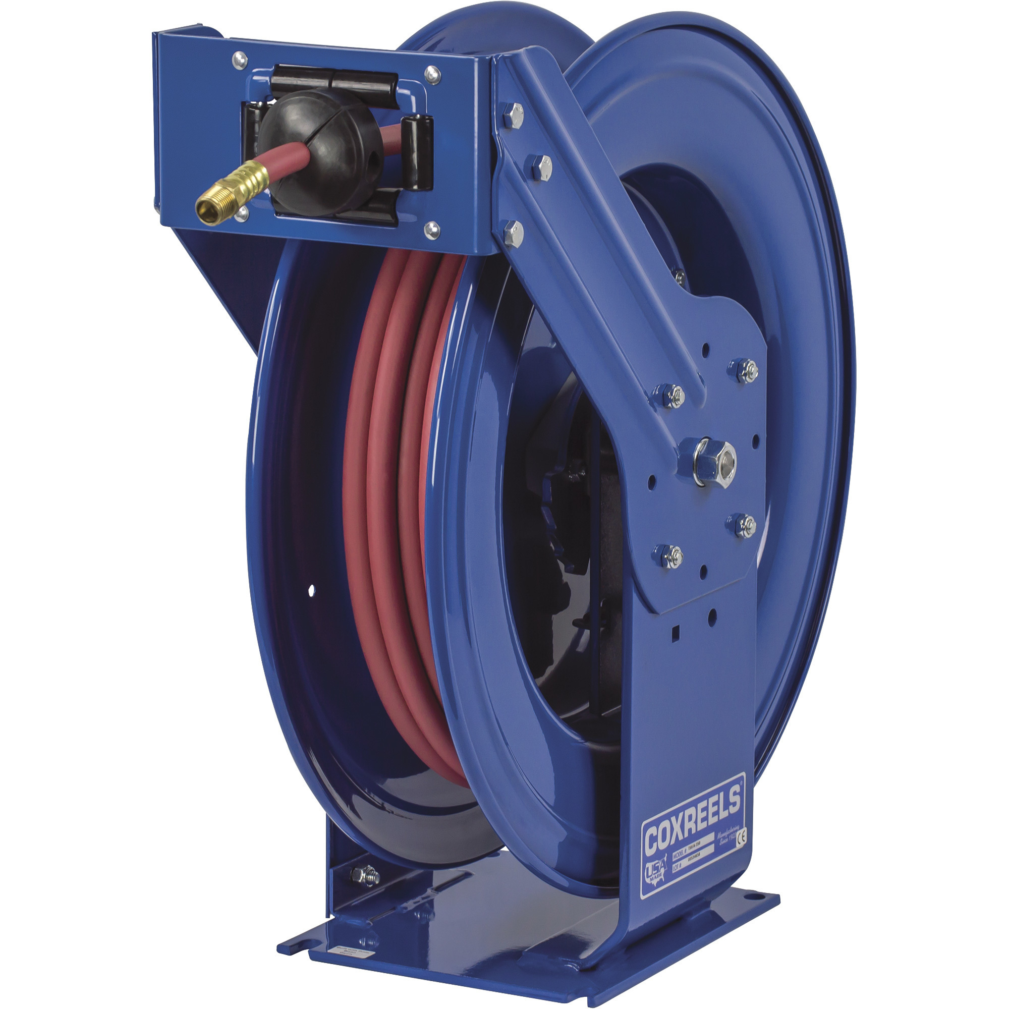 Coxreels 1185 Series Large-Capacity Hose Reel, Holds 1 1/2in. x