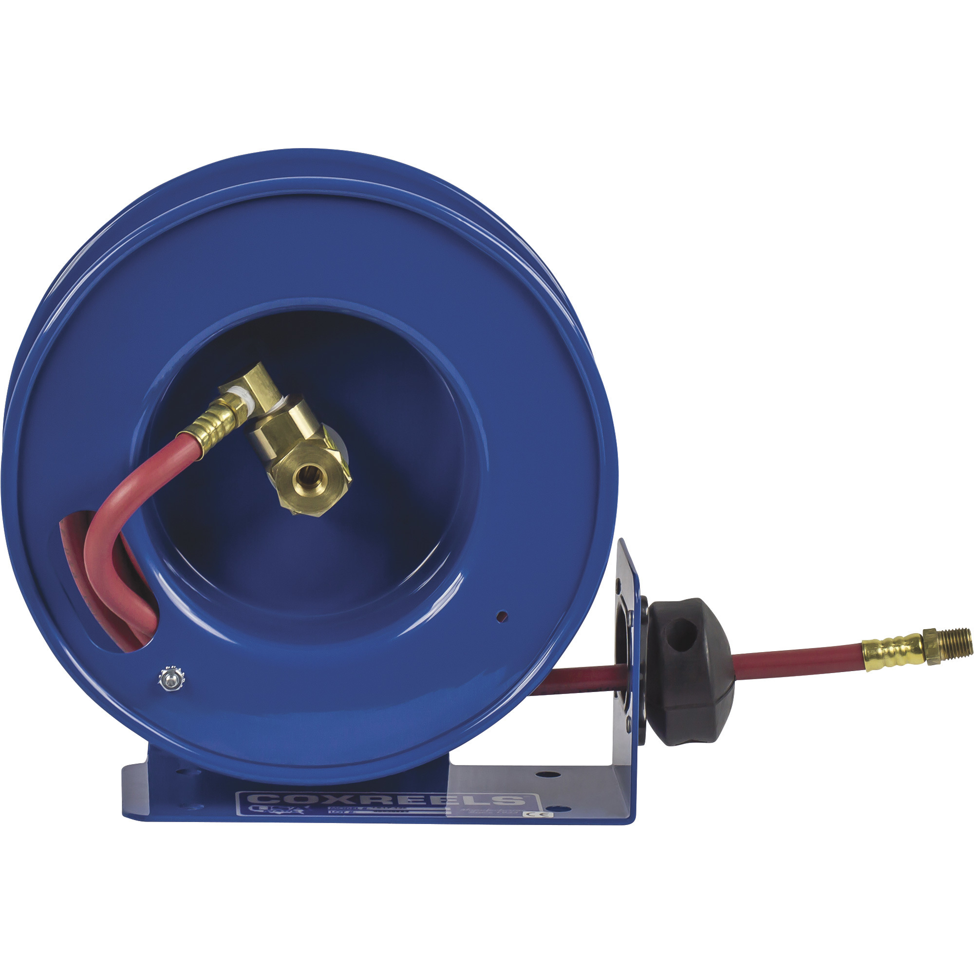 Coxreels Little Giant Series Hose Reel, With 1/4in. x 15ft. PVC Hose, Max.  300 PSI, Model# LG-LP-115