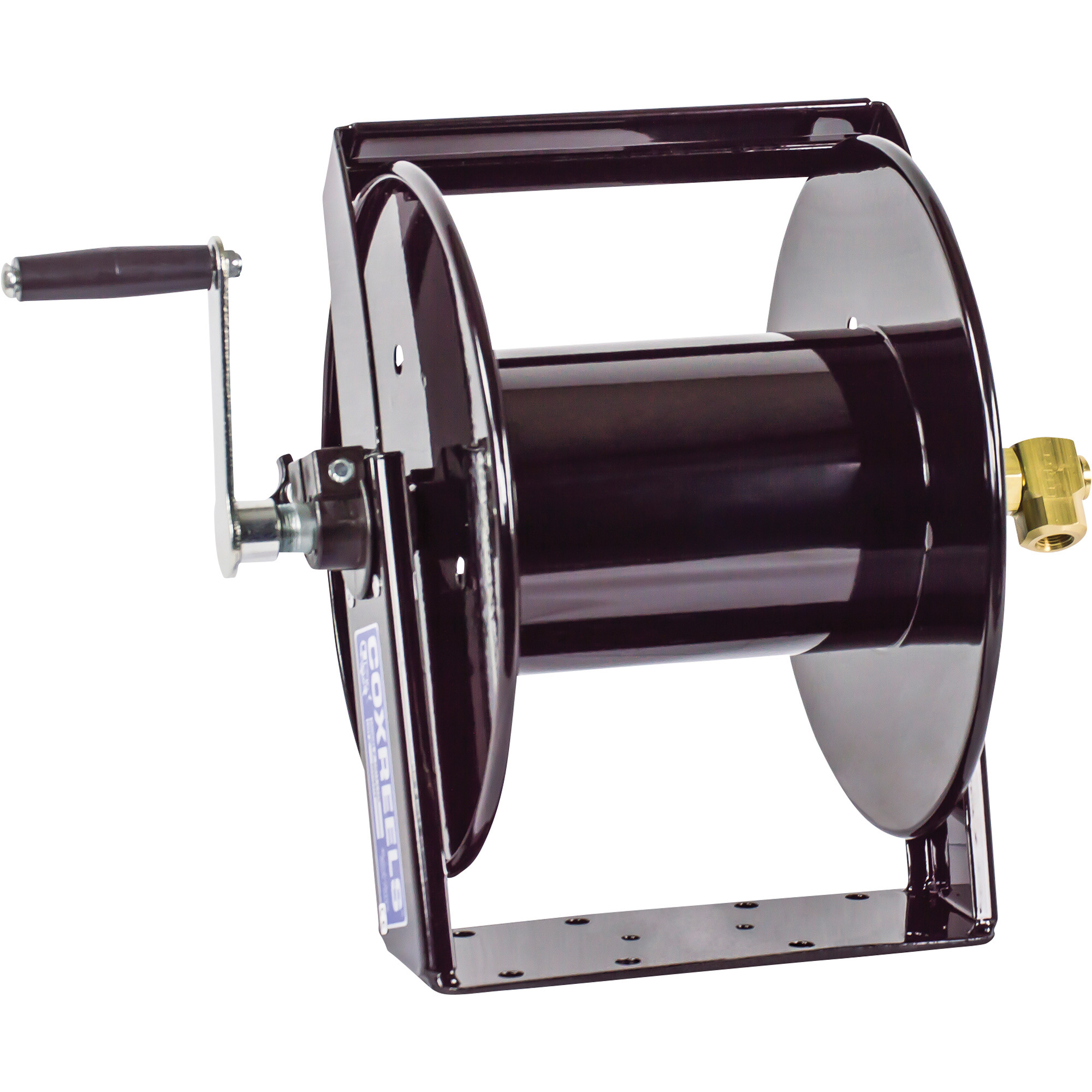 Coxreels Swivel Mount Hose Reel, 3000 PSI, 125ft. x 1/2in. Capacity, Model# SM17-4-125