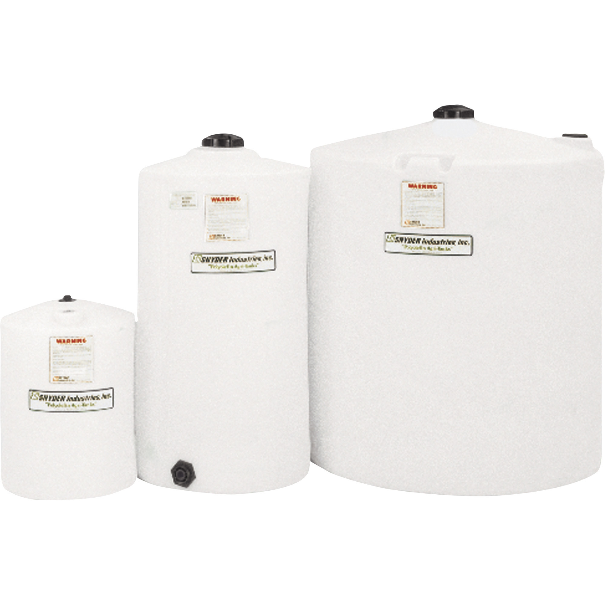 Snyder Industries Vertical Storage Tank, 200 Gallon Capacity, Model# 15437