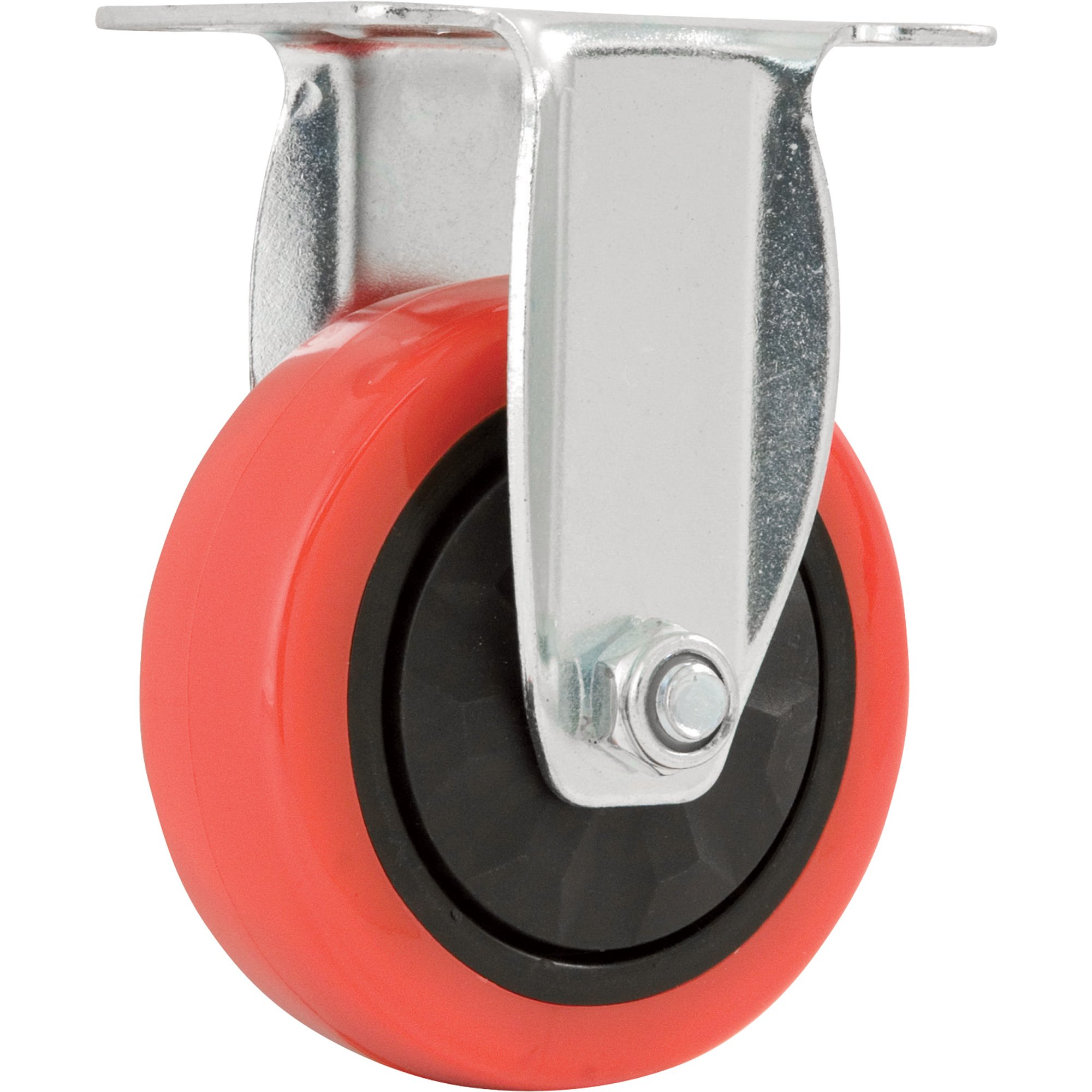 Titan Rigid Polyurethane Caster — 4in., 250-Lb. Capacity, Model ...