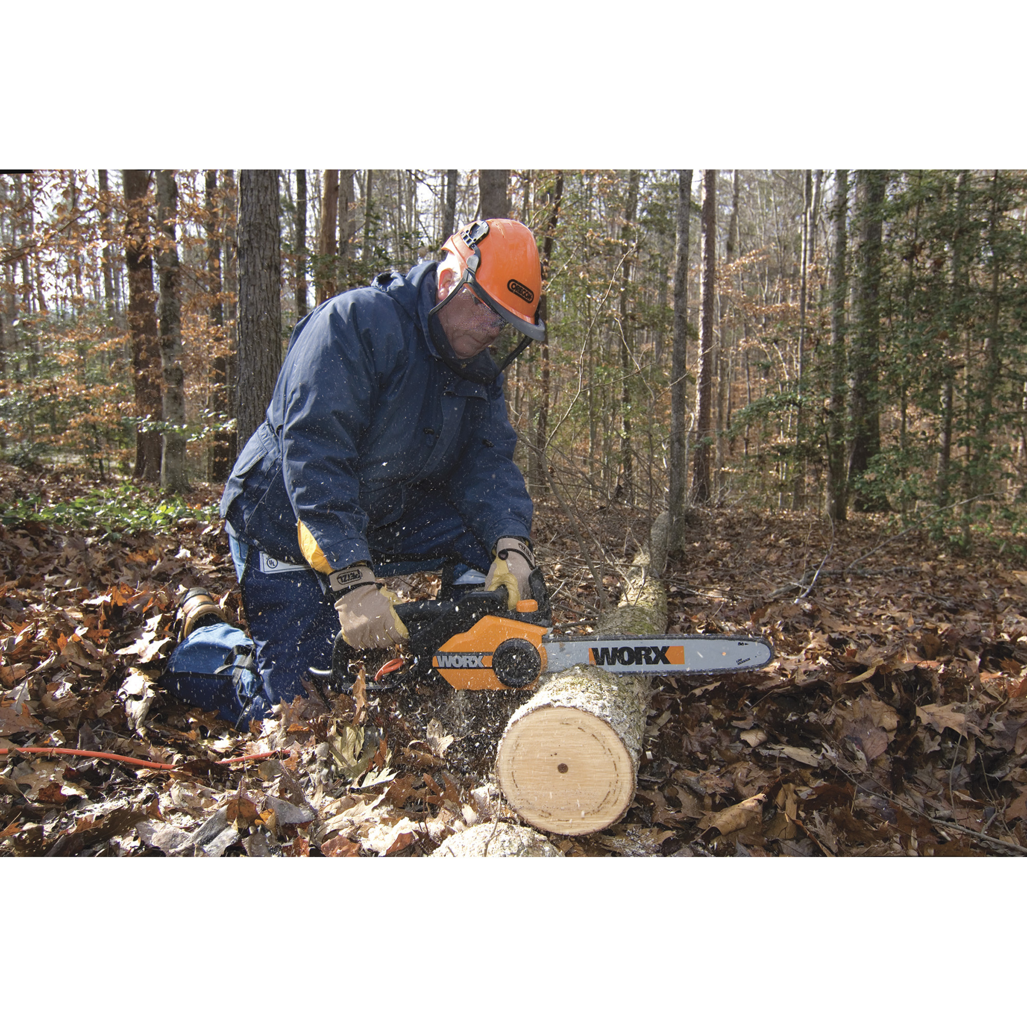 Worx 16In. 3.5 HP Electric Chain Saw Model WG303 Northern Tool