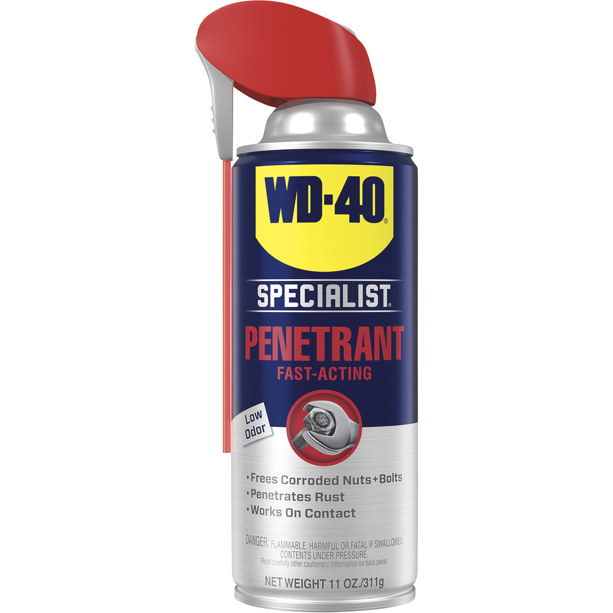 WD-40 Specialist Rust Release Penetrant Aerosol Spray, 11-Oz., With Smart Straw, Model# 300004