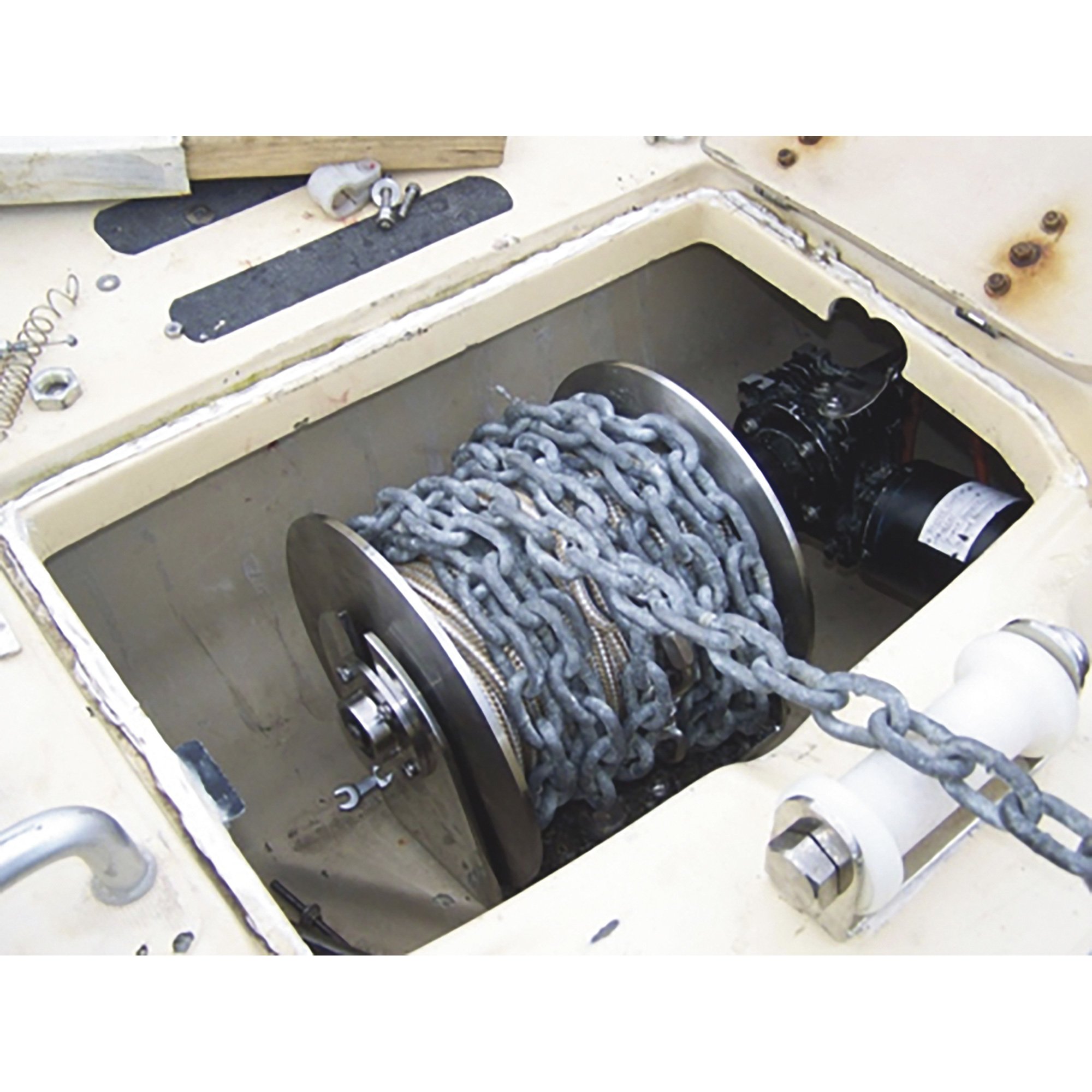 Endurance Marine 12 Volt DC Powered Electric Drum Winch — 990 Lb